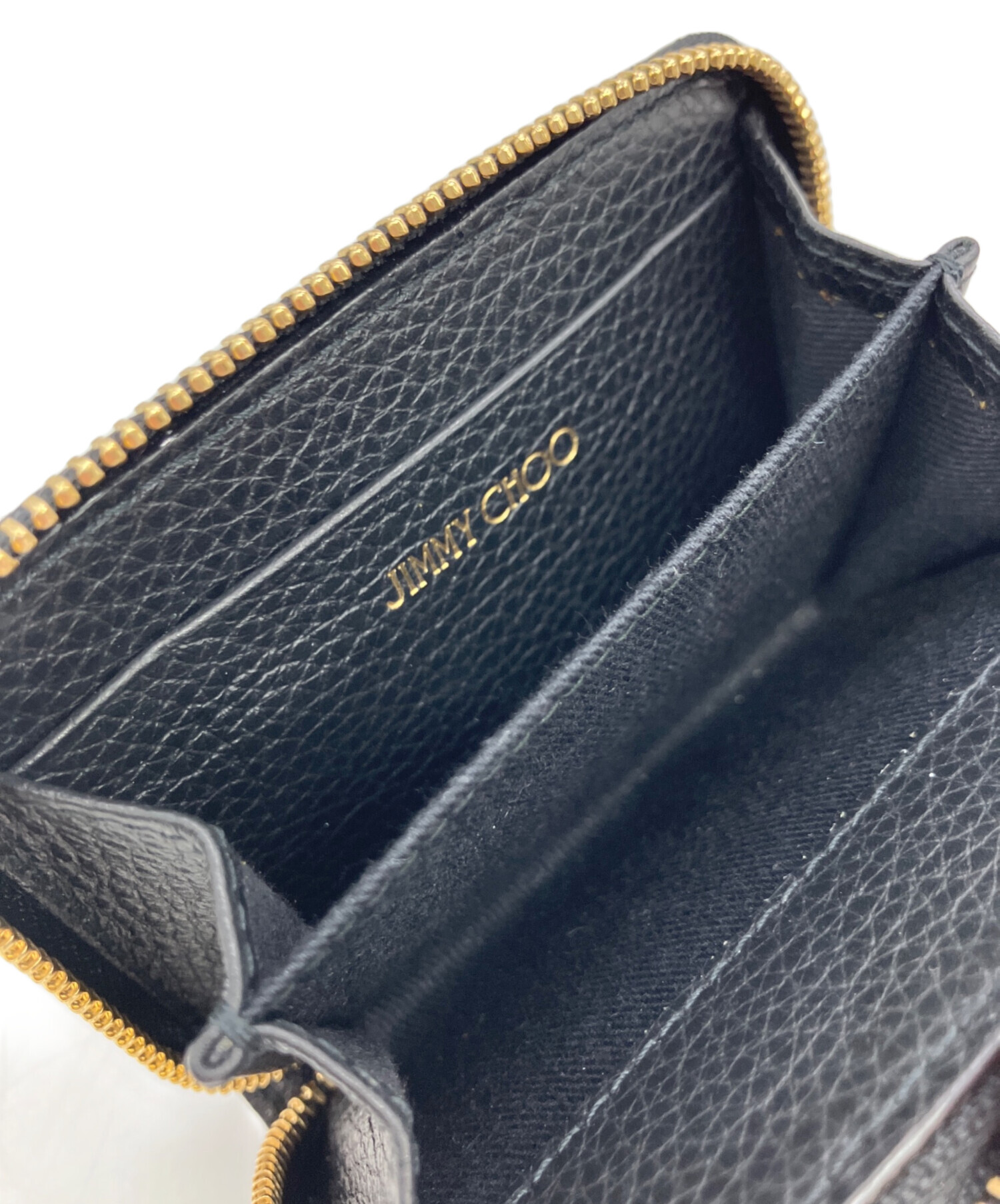 中古・古着通販】JIMMY CHOO (ジミーチュウ) コインケース ブラック