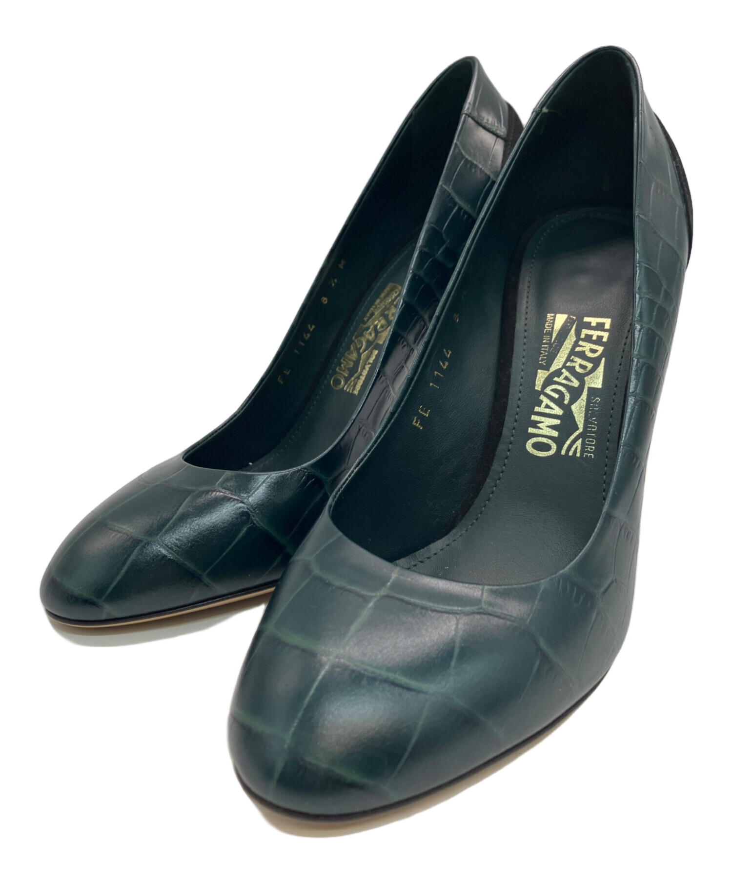 Salvatore Ferragamo Boutique パンプス ヒール 中古・古着通販】Salvatore Ferragamo (サルヴァトーレ フェラガモ