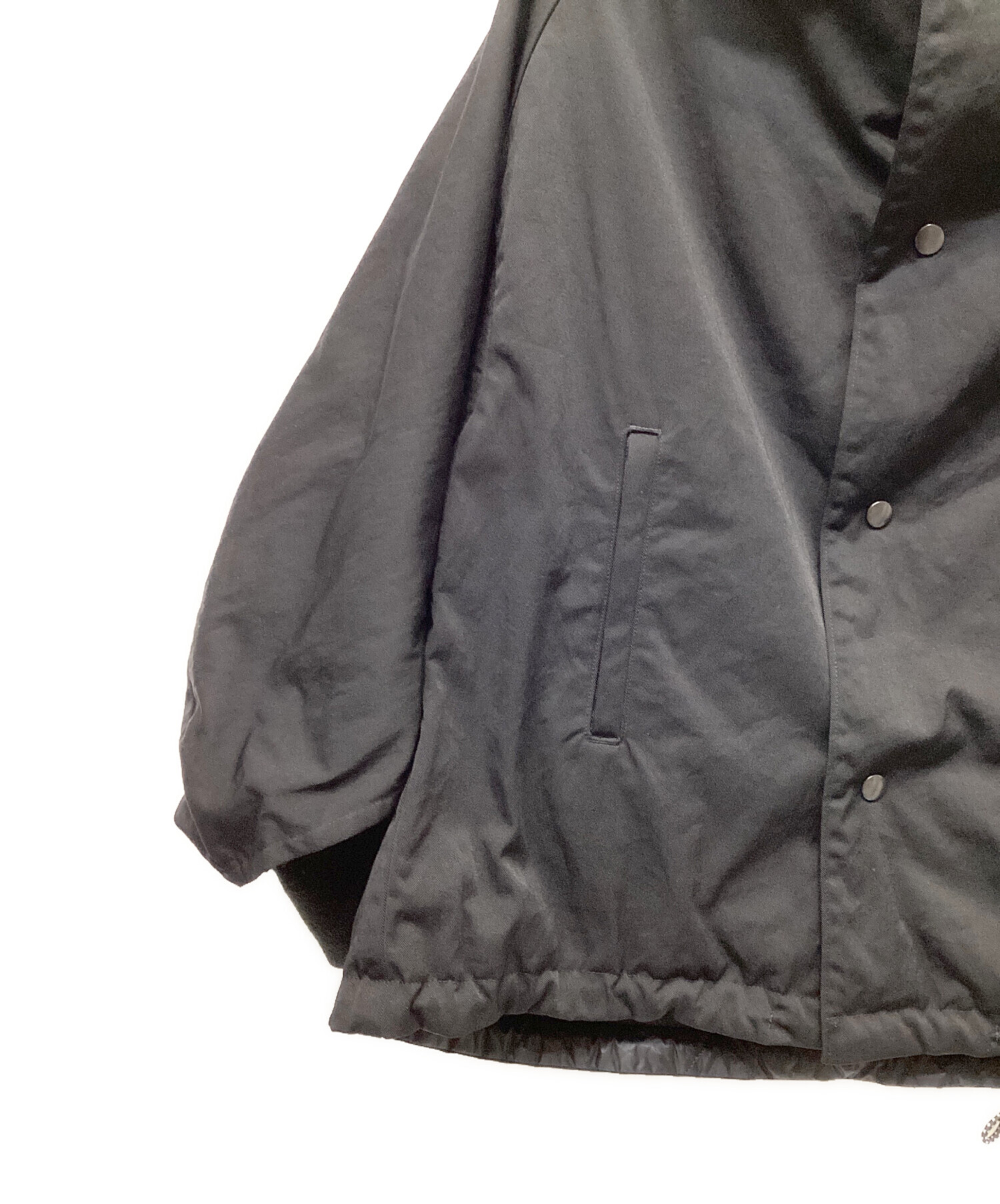 中古・古着通販】Y's (ワイズ) NYLON CHINO CLOTH MIDDLE COAT