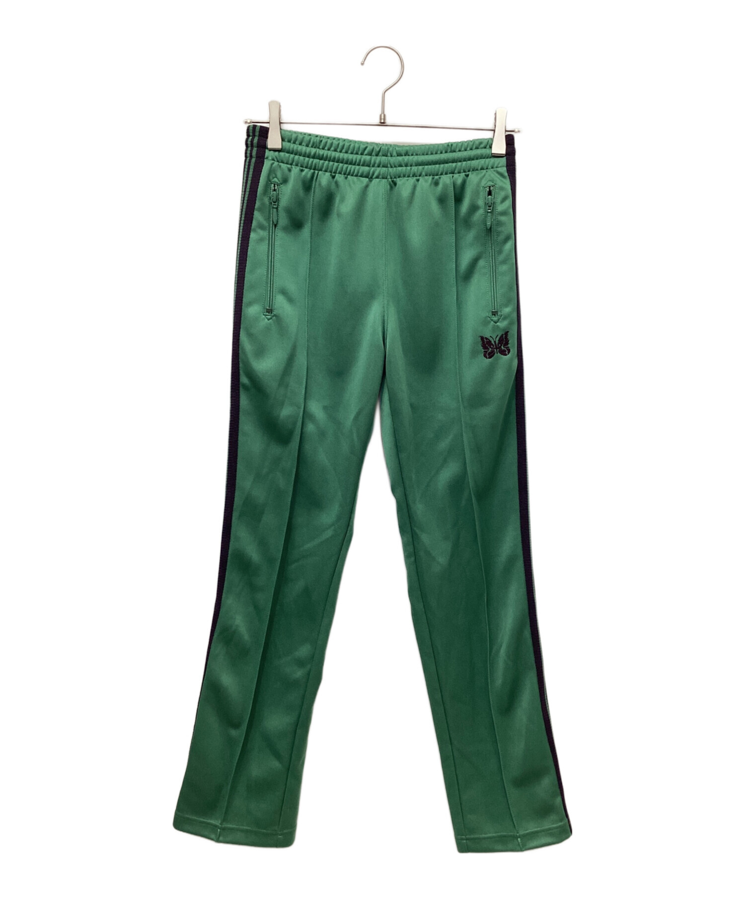 中古・古着通販】Needles (ニードルズ) Narrow Track Pant グリーン