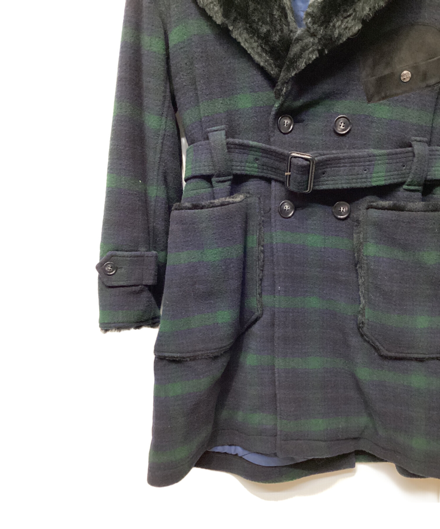 中古・古着通販】WOOLRICH (ウールリッチ) BEAMS (ビームス) コート 