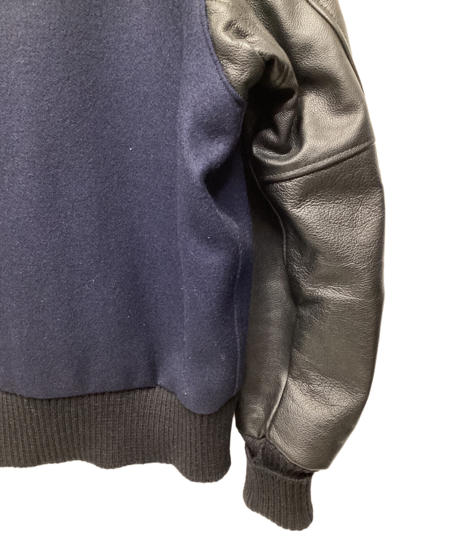 中古・古着通販】SKOOKUM (スクーカム) スタジャン ネイビー サイズ:36