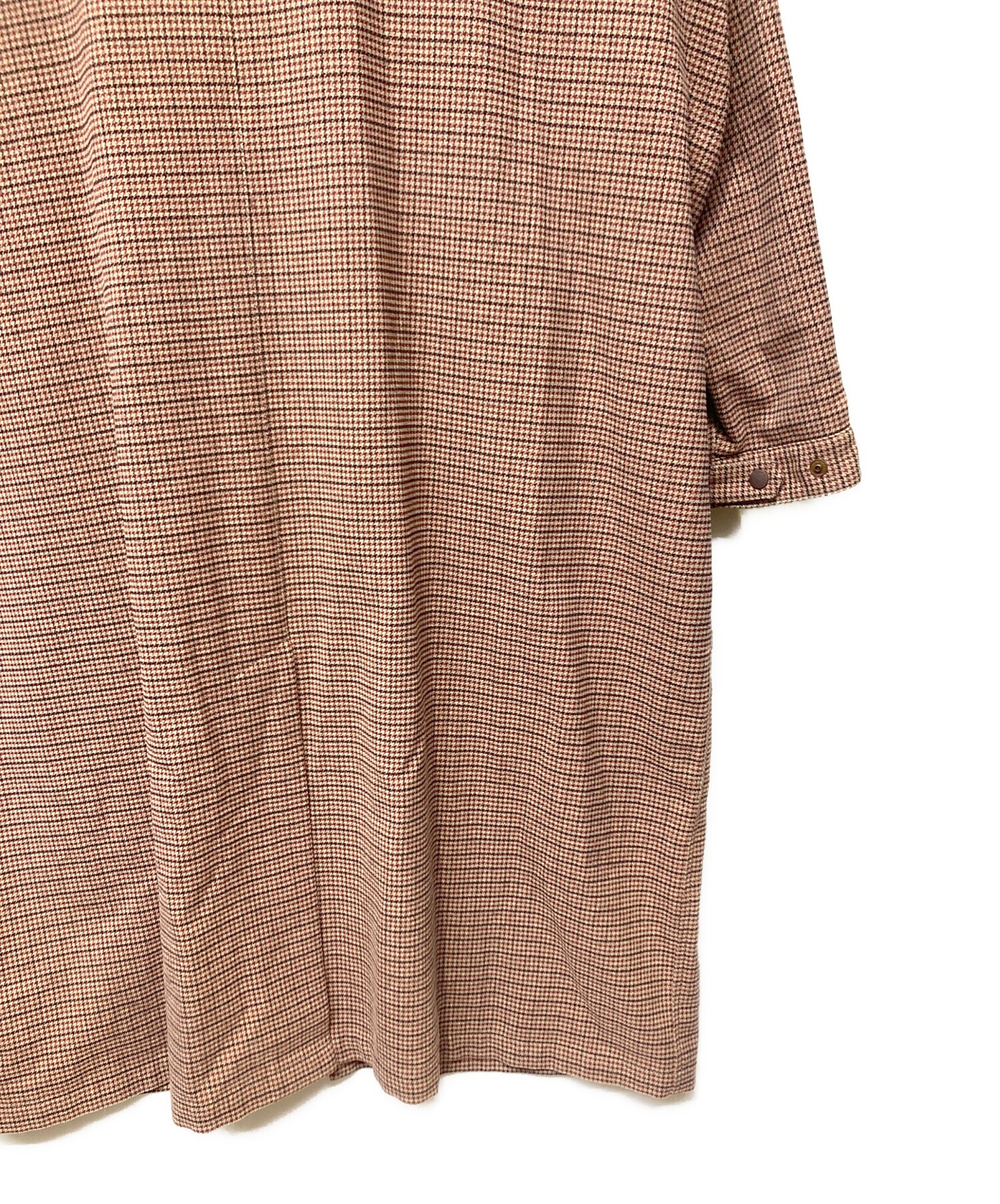 中古・古着通販】F/CE. (エフシーイー) CHECK HUNTING LONG COAT