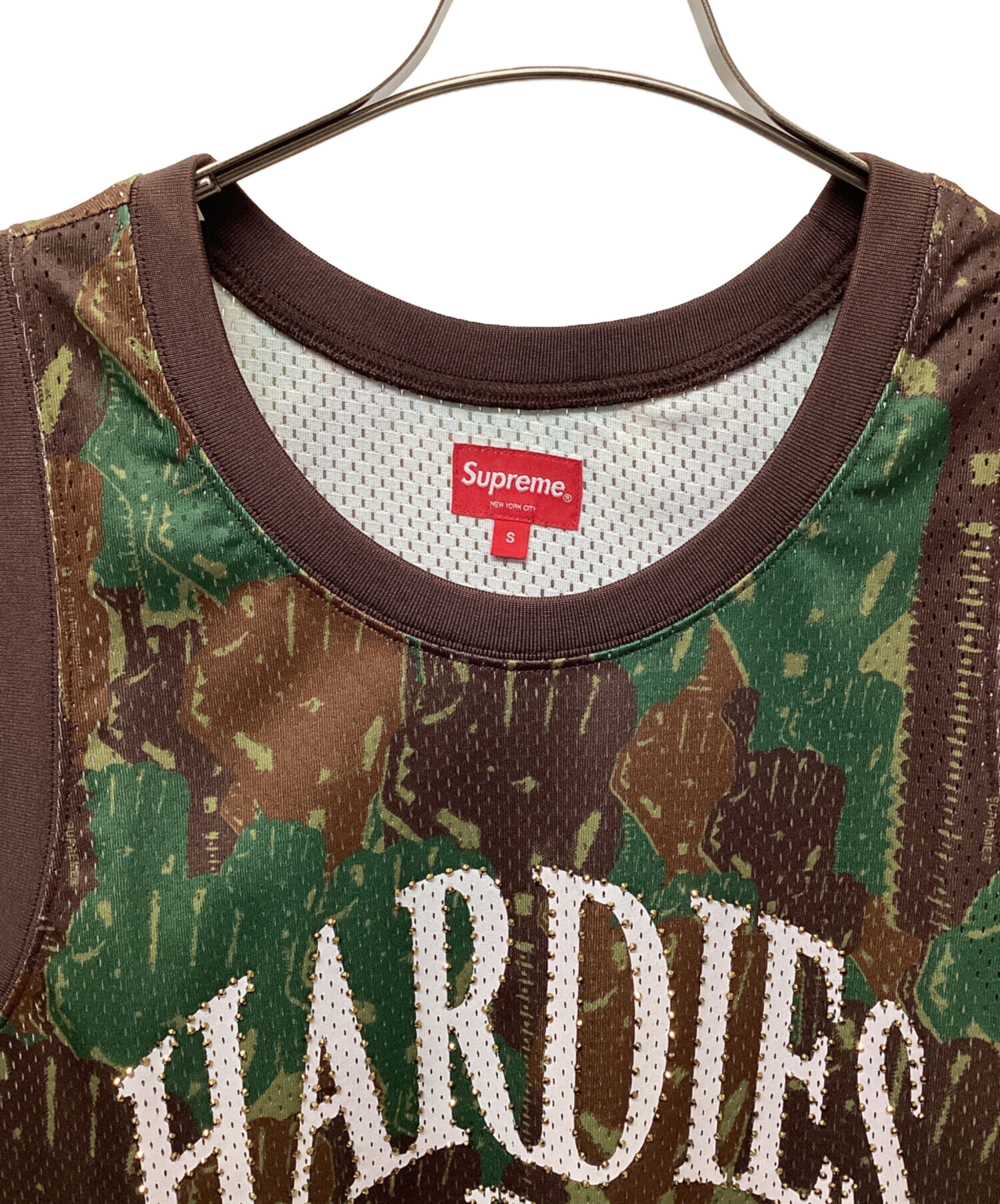 中古・古着通販】Supreme (シュプリーム) Hardies camo Besketball Supreme Hardies Camo Basketball Jersey