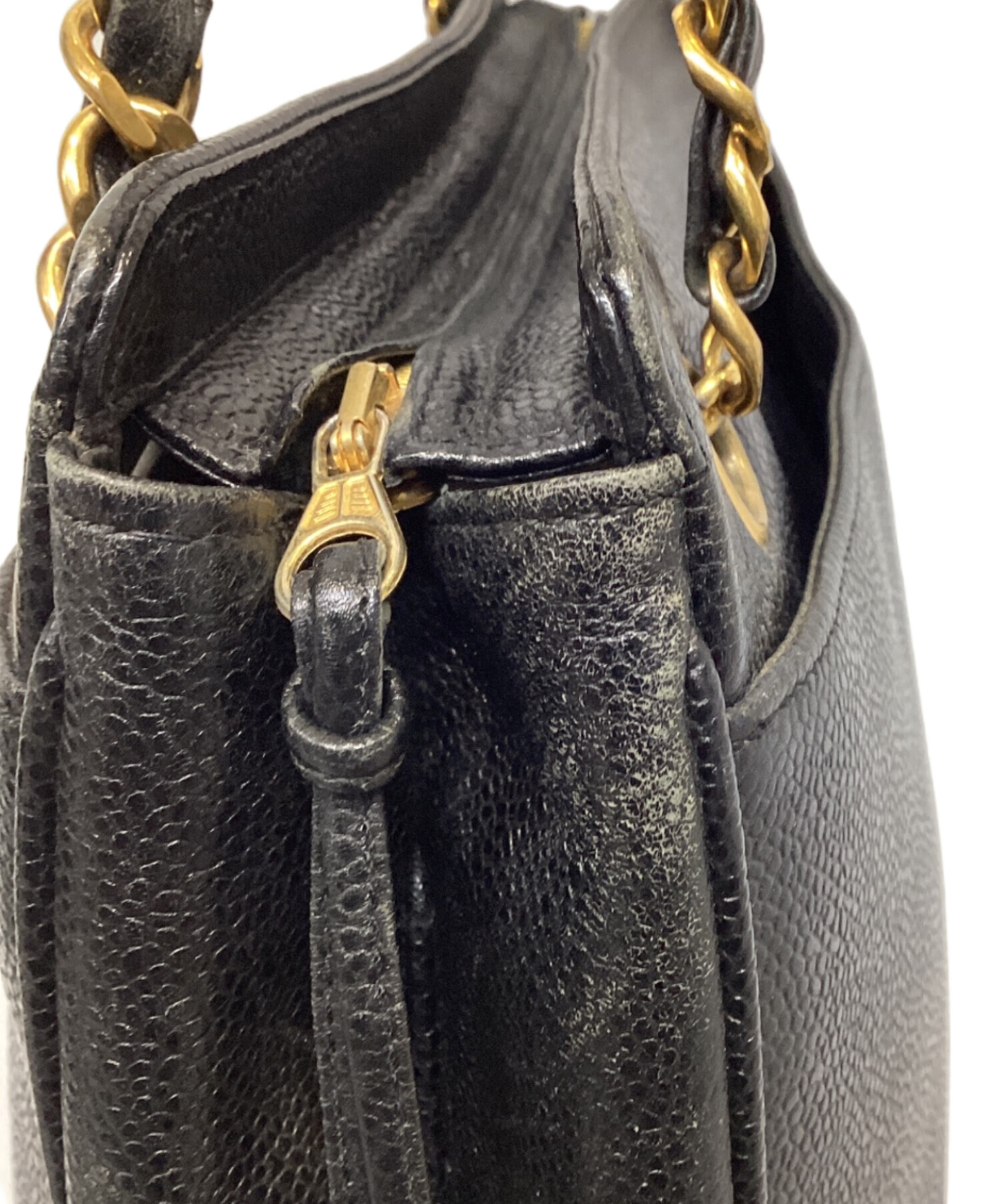 中古・古着通販】CHANEL (シャネル) トリプルココマークトートバッグ