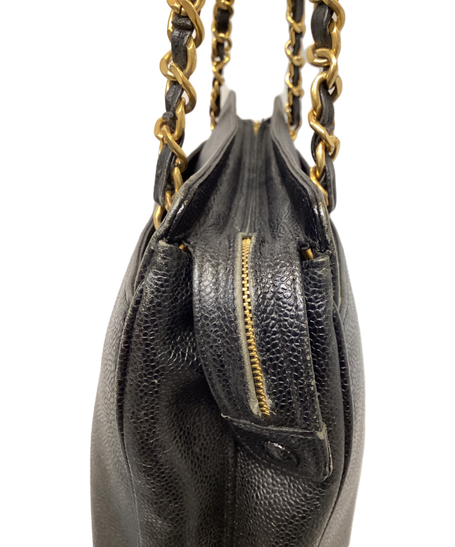 中古・古着通販】CHANEL (シャネル) トリプルココマークトートバッグ