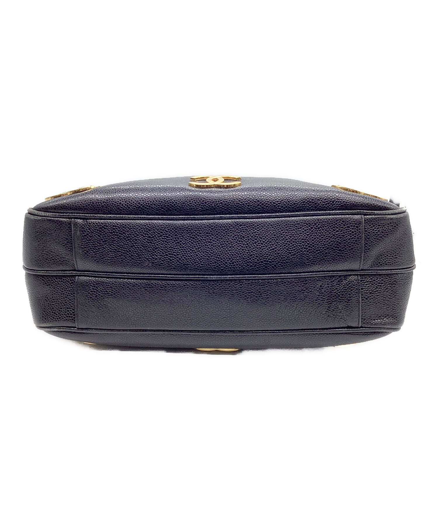 あ*様 CHANEL シャネル 90sトリプルココ スエード トートバッグ 中古
