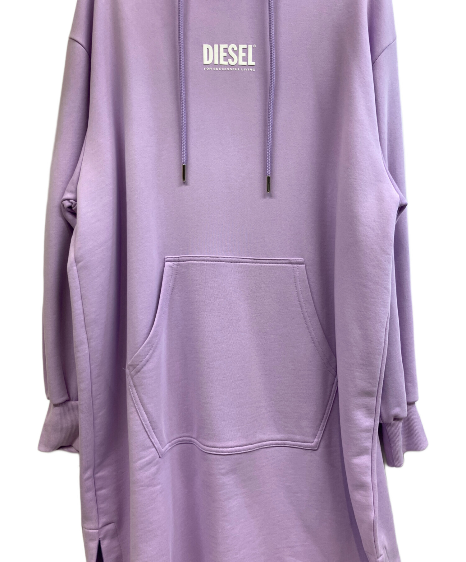 中古・古着通販】DIESEL (ディーゼル) パーカーワンピース ピンク