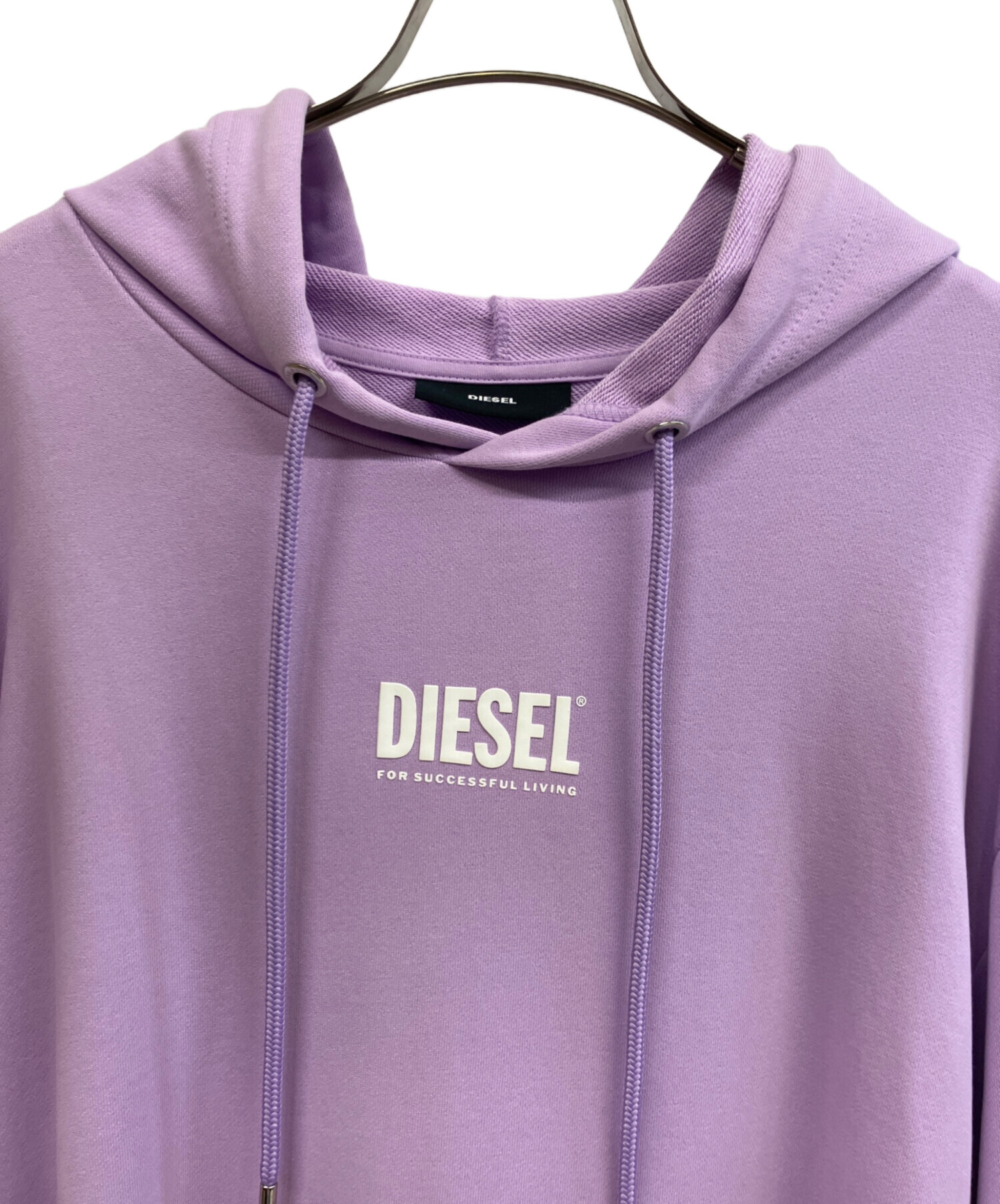 中古・古着通販】DIESEL (ディーゼル) パーカーワンピース ピンク