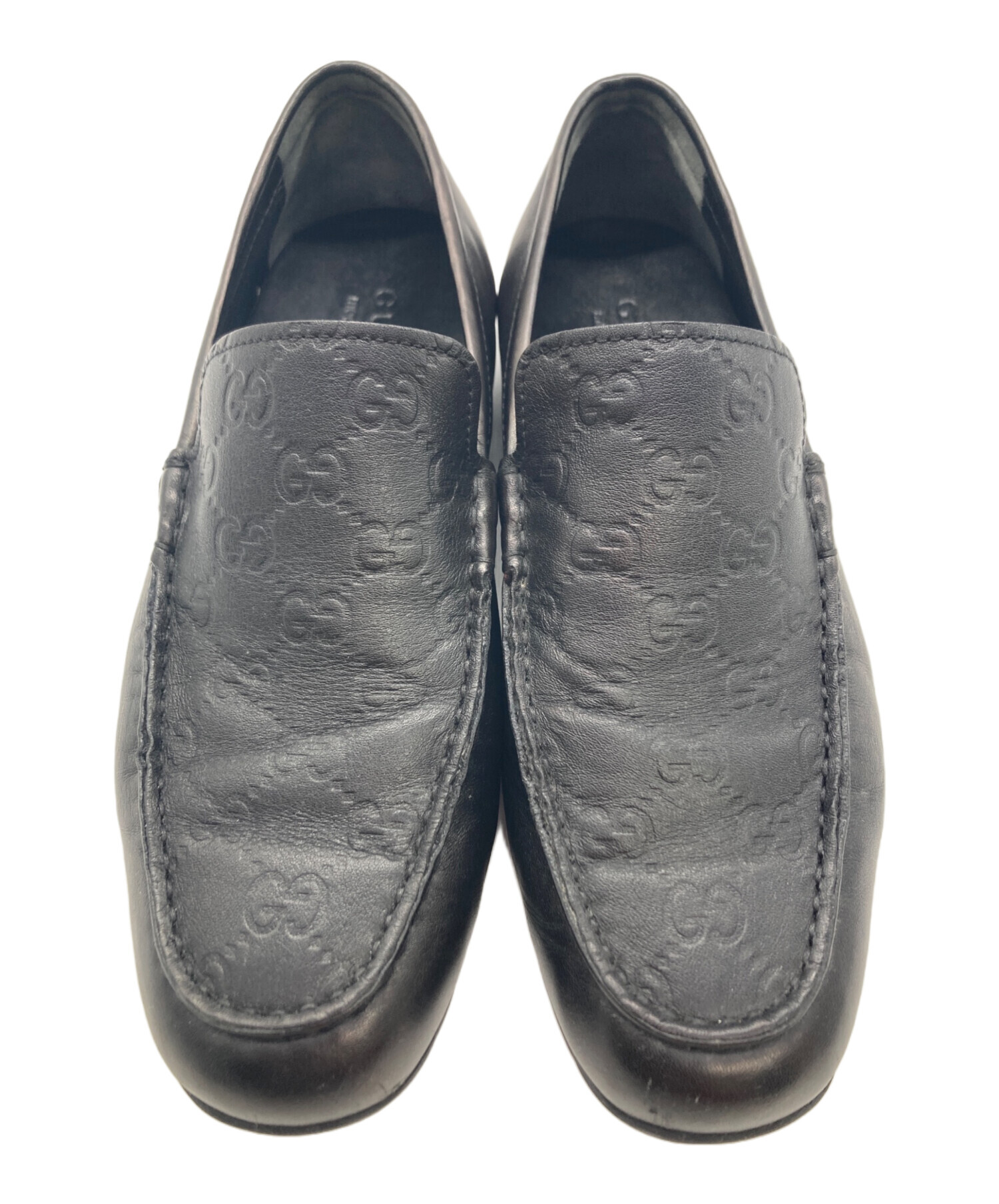 中古・古着通販】GUCCI (グッチ) ローファー ブラック サイズ 中古・古着通販】GUCCI (グッチ) ローファー ブラック サイズ