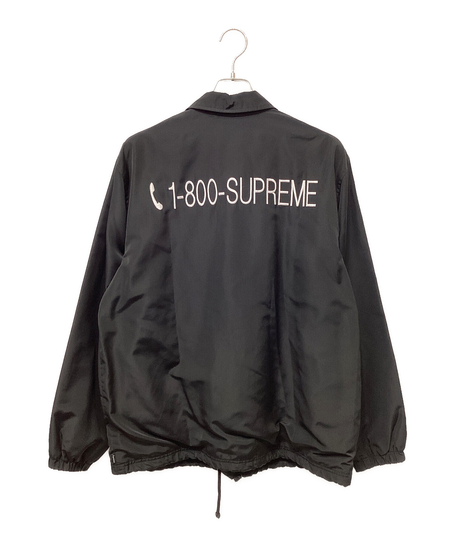 中古・古着通販】SUPREME (シュプリーム) コーチジャケット ブラック
