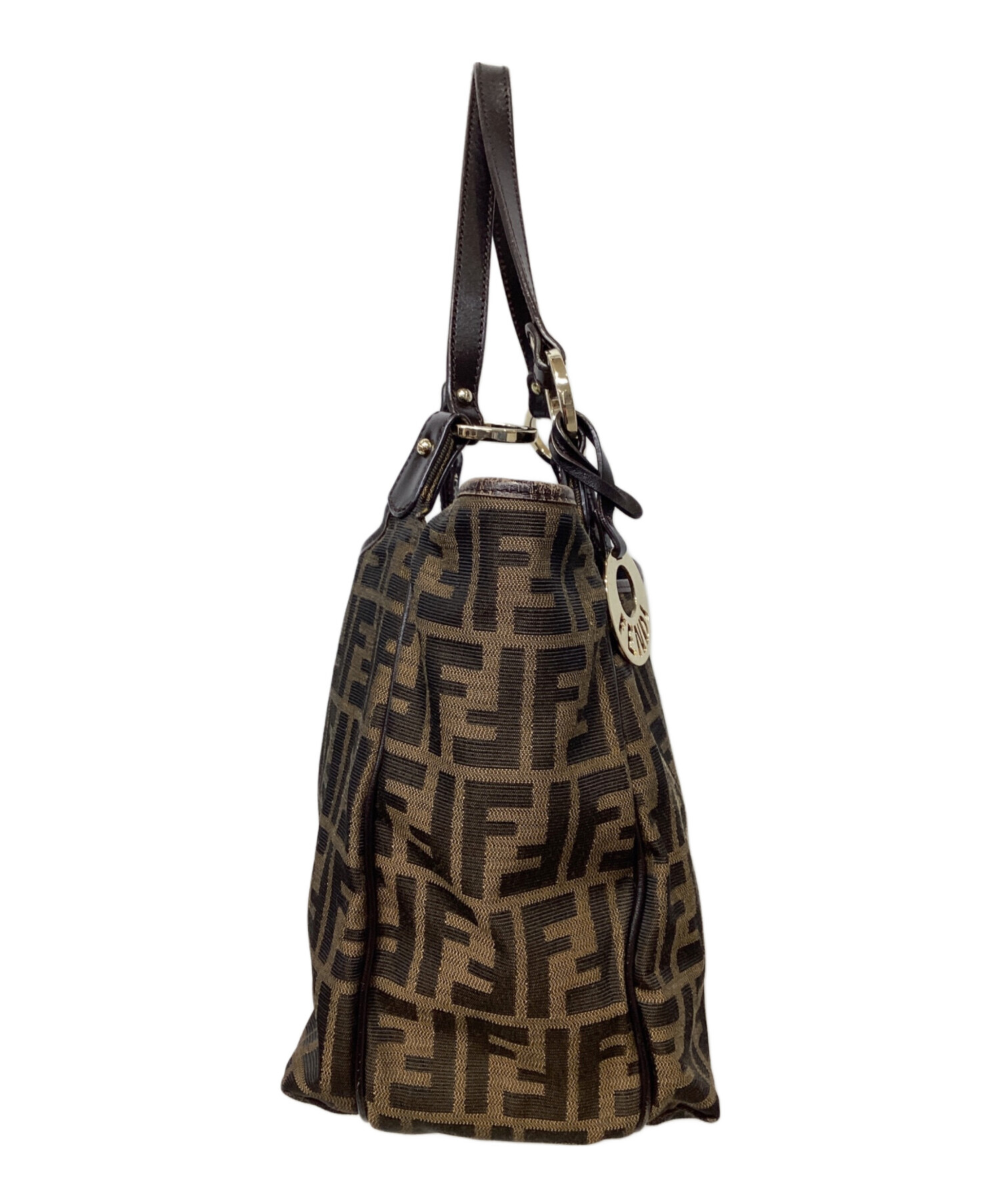中古・古着通販】FENDI (フェンディ) ズッカ柄トートバッグ ブラウン
