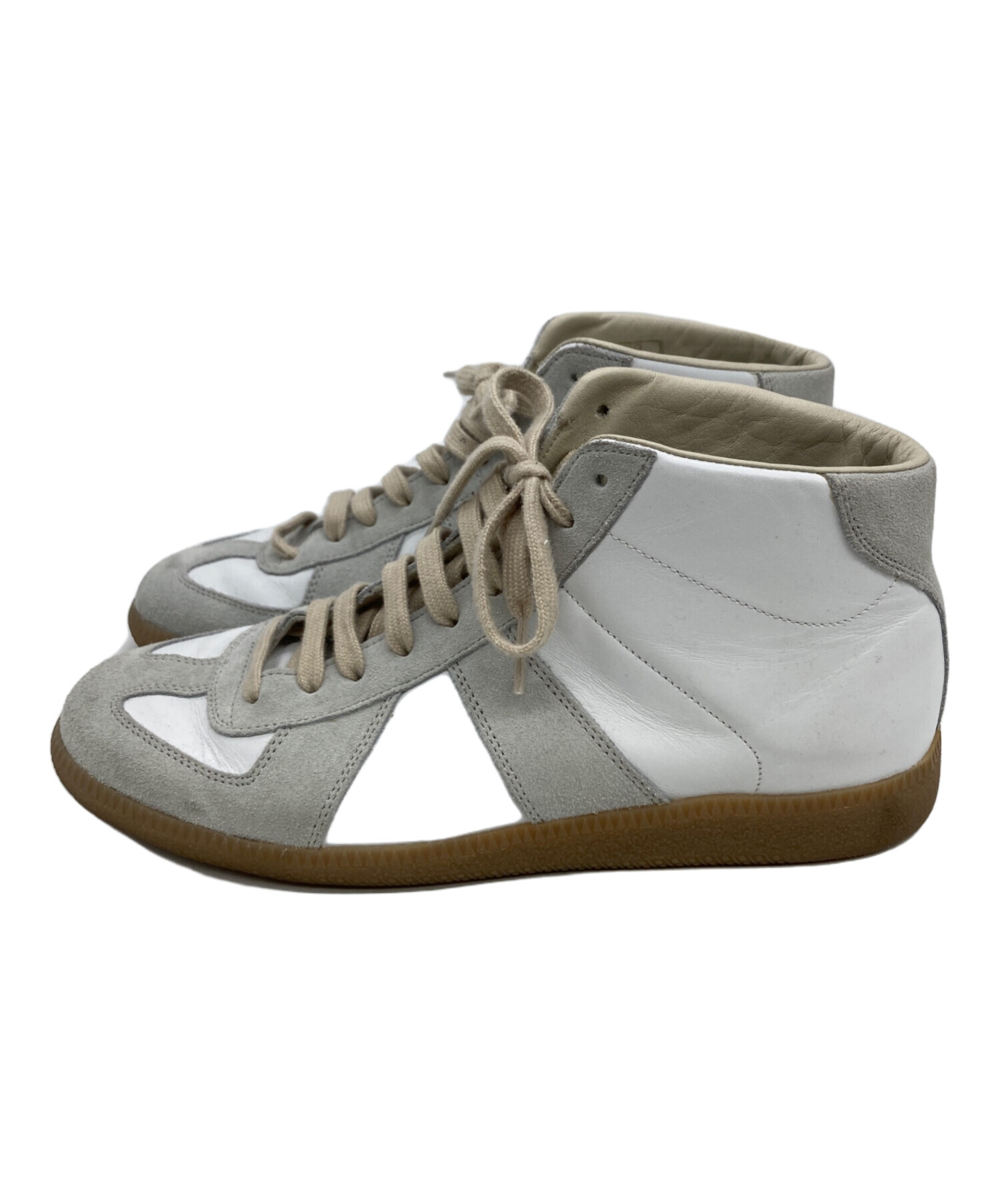 ち*こ様 Maison Margiela ハイカットスニーカー サイズ 40 中古・古着通販】Maison Margiela (メゾンマルジェラ) ハイカット