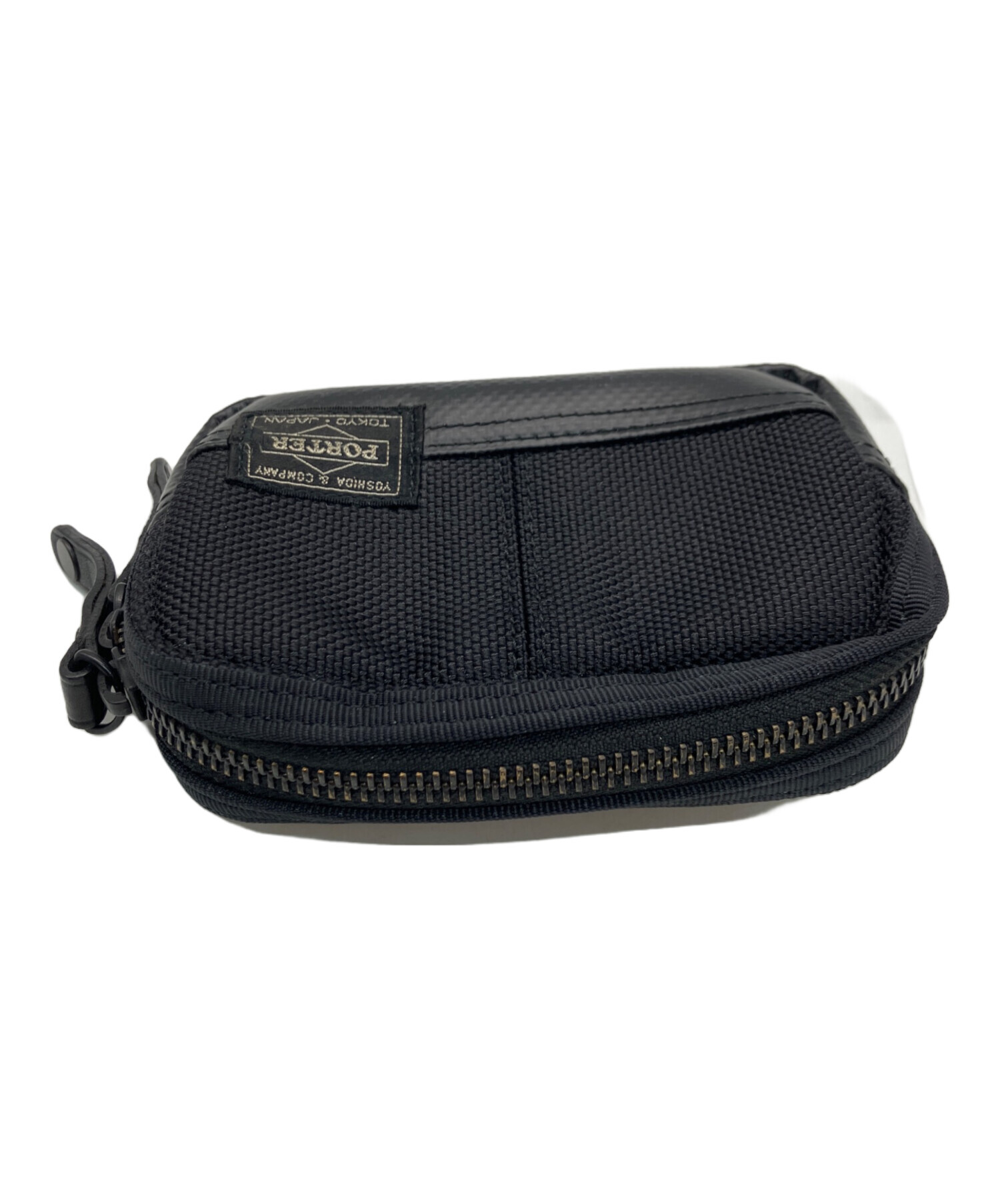 ファスナーポーチ　499 中古・古着通販】PORTER (ポーター) ダブルファスナーポーチ｜ブランド