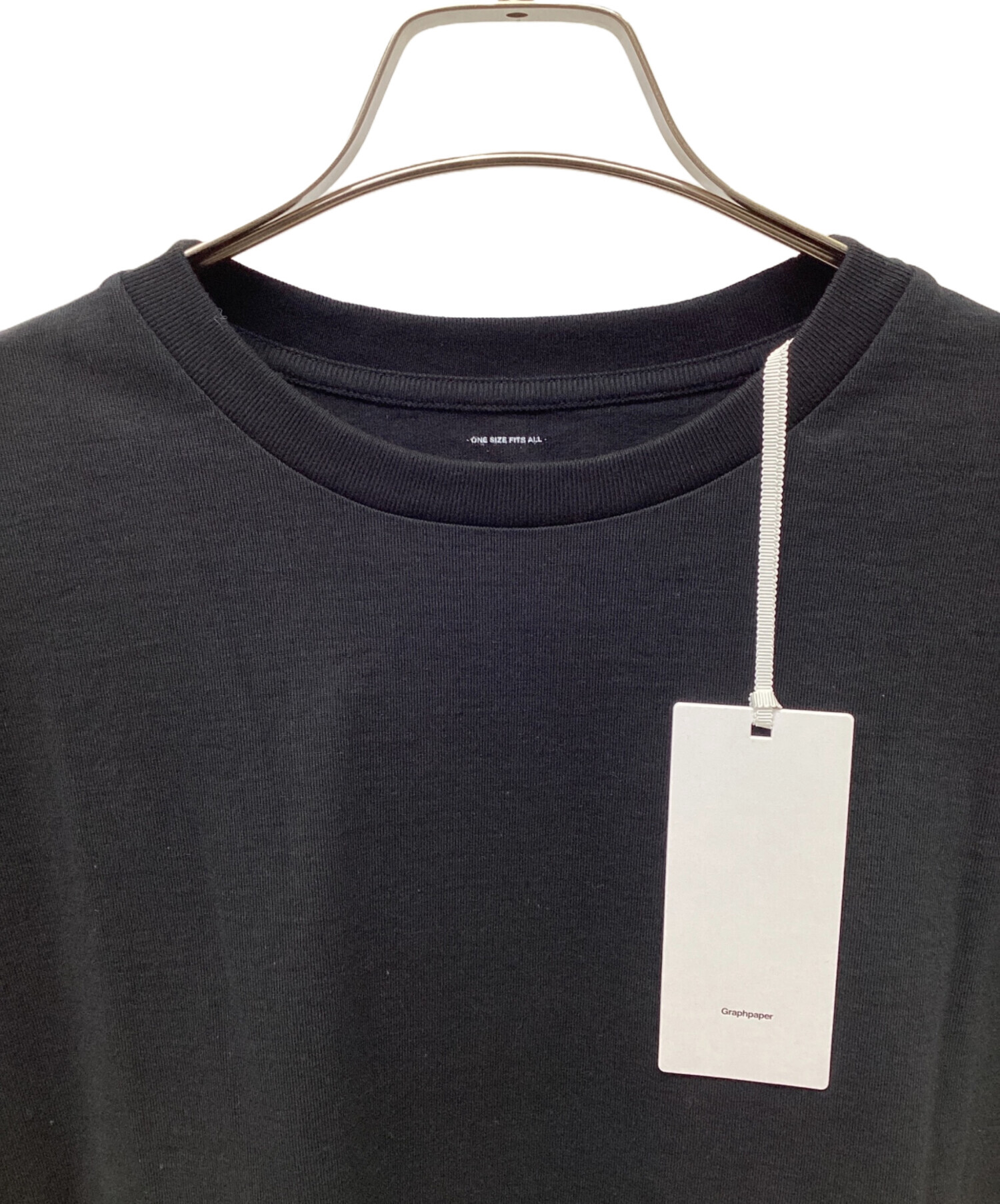 中古・古着通販】Graphpaper (グラフペーパー) Tシャツ ブラック
