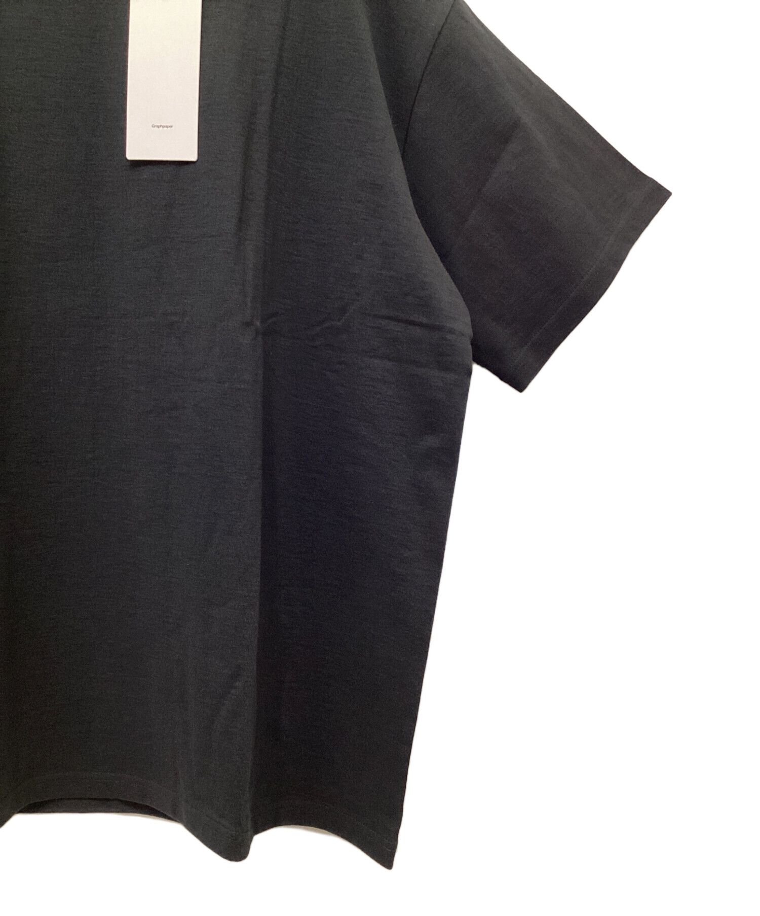 中古・古着通販】Graphpaper (グラフペーパー) Tシャツ ブラック