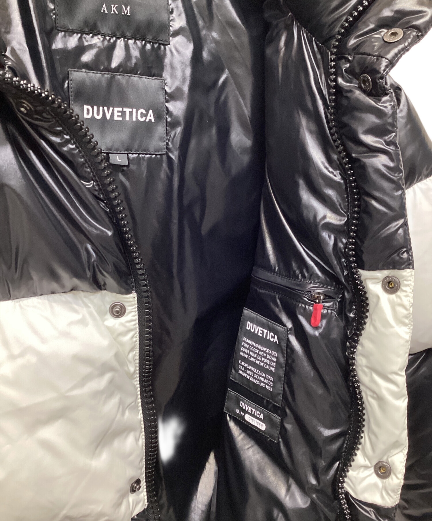 DUVETICA×AKM 別注 フード脱着可 ダウン XL DUVETICA AKM 別注 フード付 ダウンジャケット XL モカ ブラウン