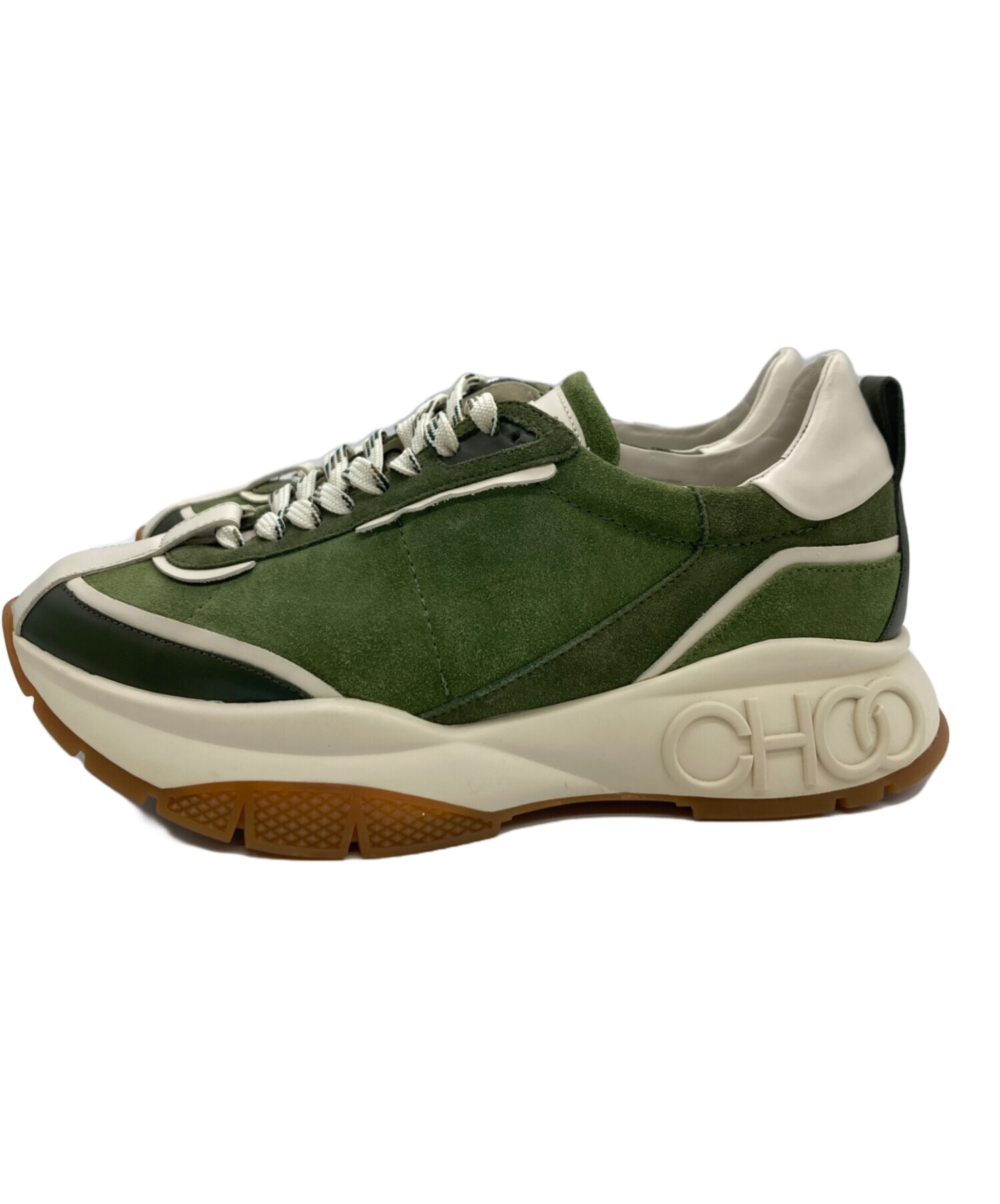 中古・古着通販】JIMMY CHOO (ジミーチュウ) スニーカー グリーン