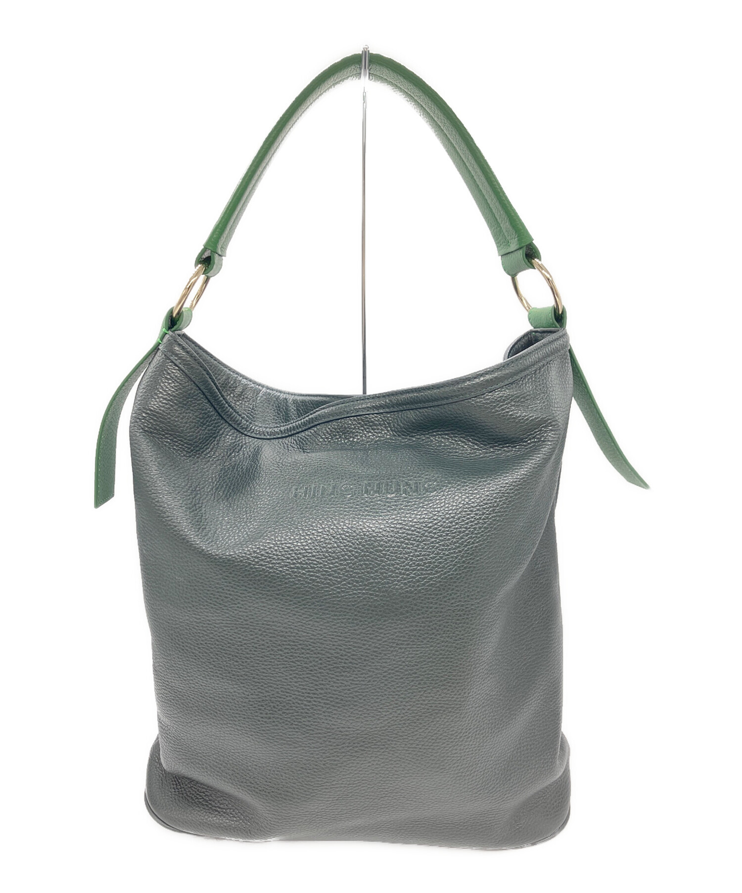 中古・古着通販】HINC NUNC (ヒンクヌンク) レザーショルダーバッグ