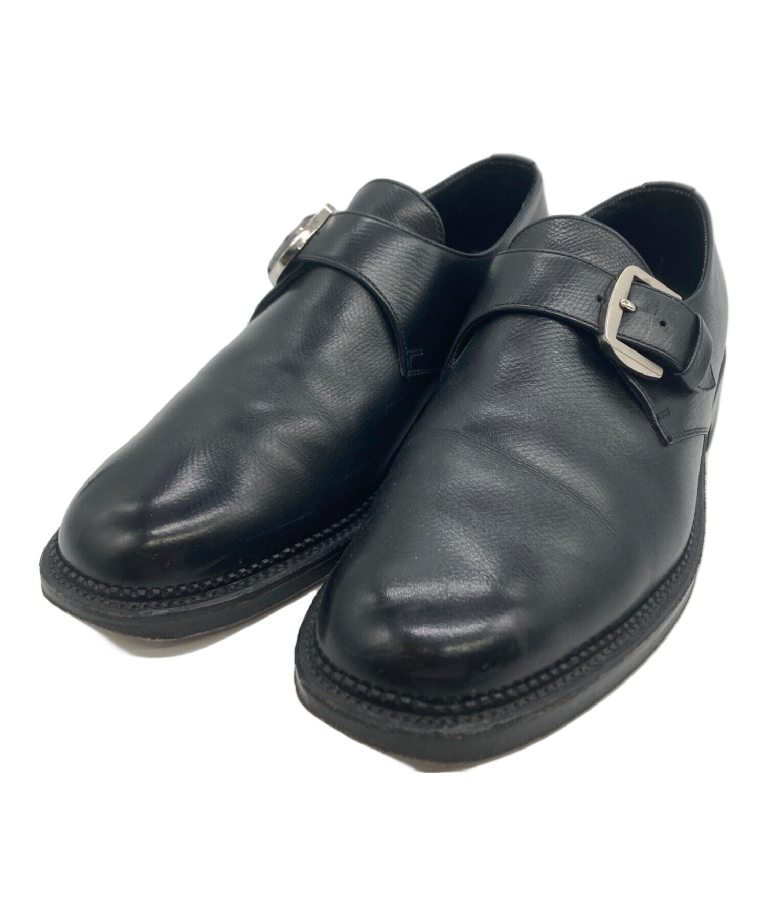 中古・古着通販】REGAL (リーガル) モンクストラップシューズ ブラック