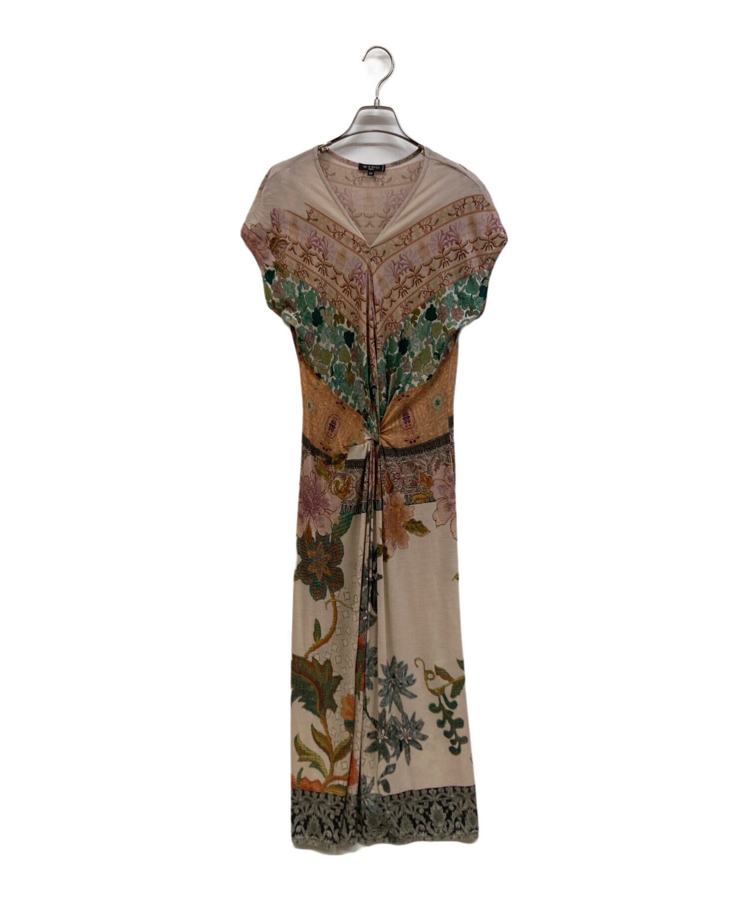 中古・古着通販】ETRO (エトロ) ノースリーブワンピース マルチカラー