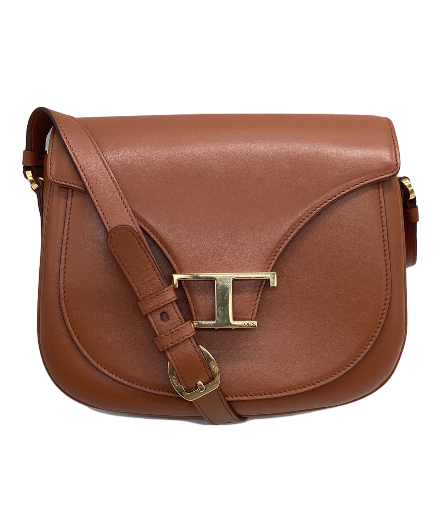 中古・古着通販】TOD'S (トッズ) Tタイムレスクロスボディバッグ