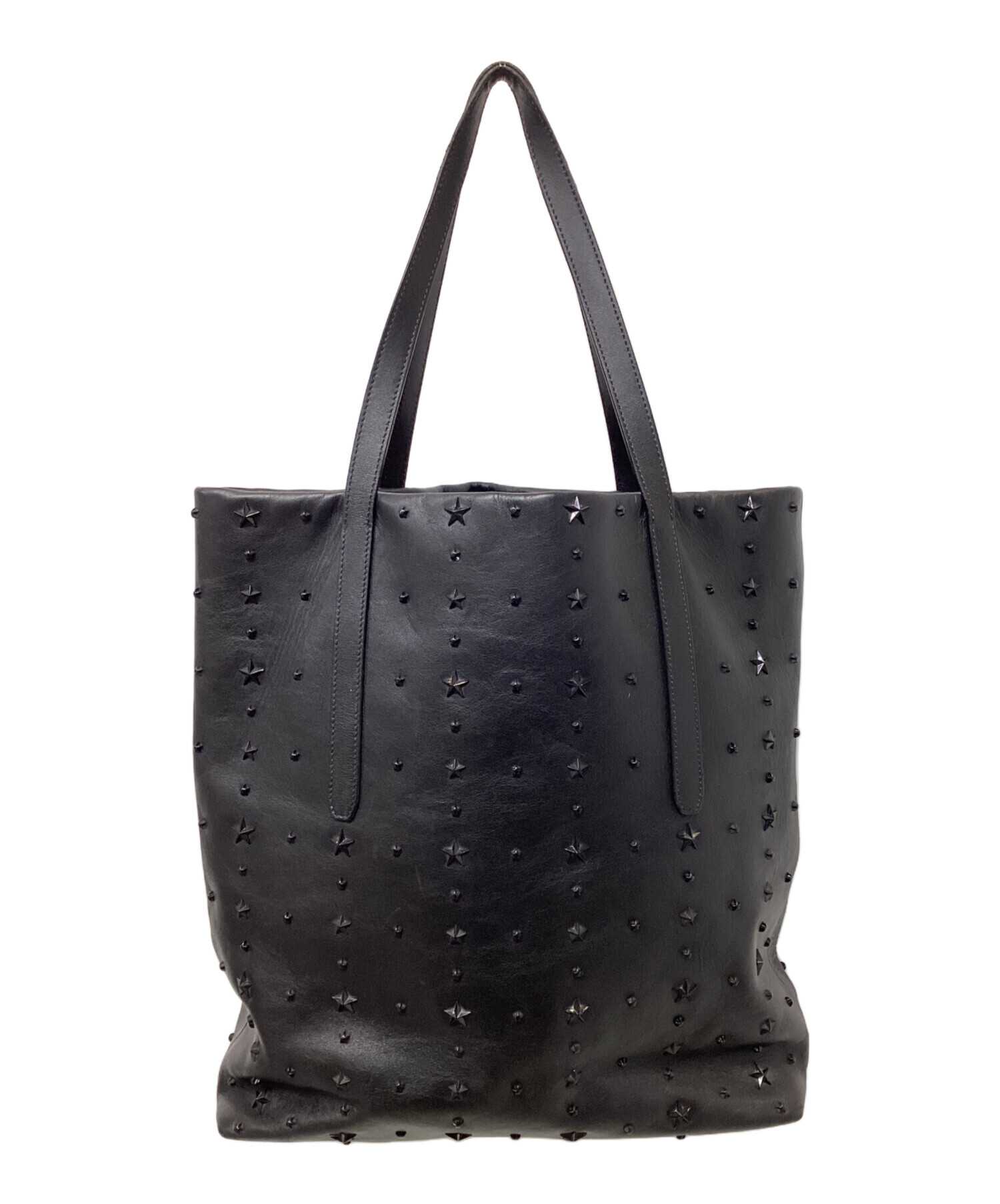 中古・古着通販】JIMMY CHOO (ジミーチュウ) スタースタッズレザー 