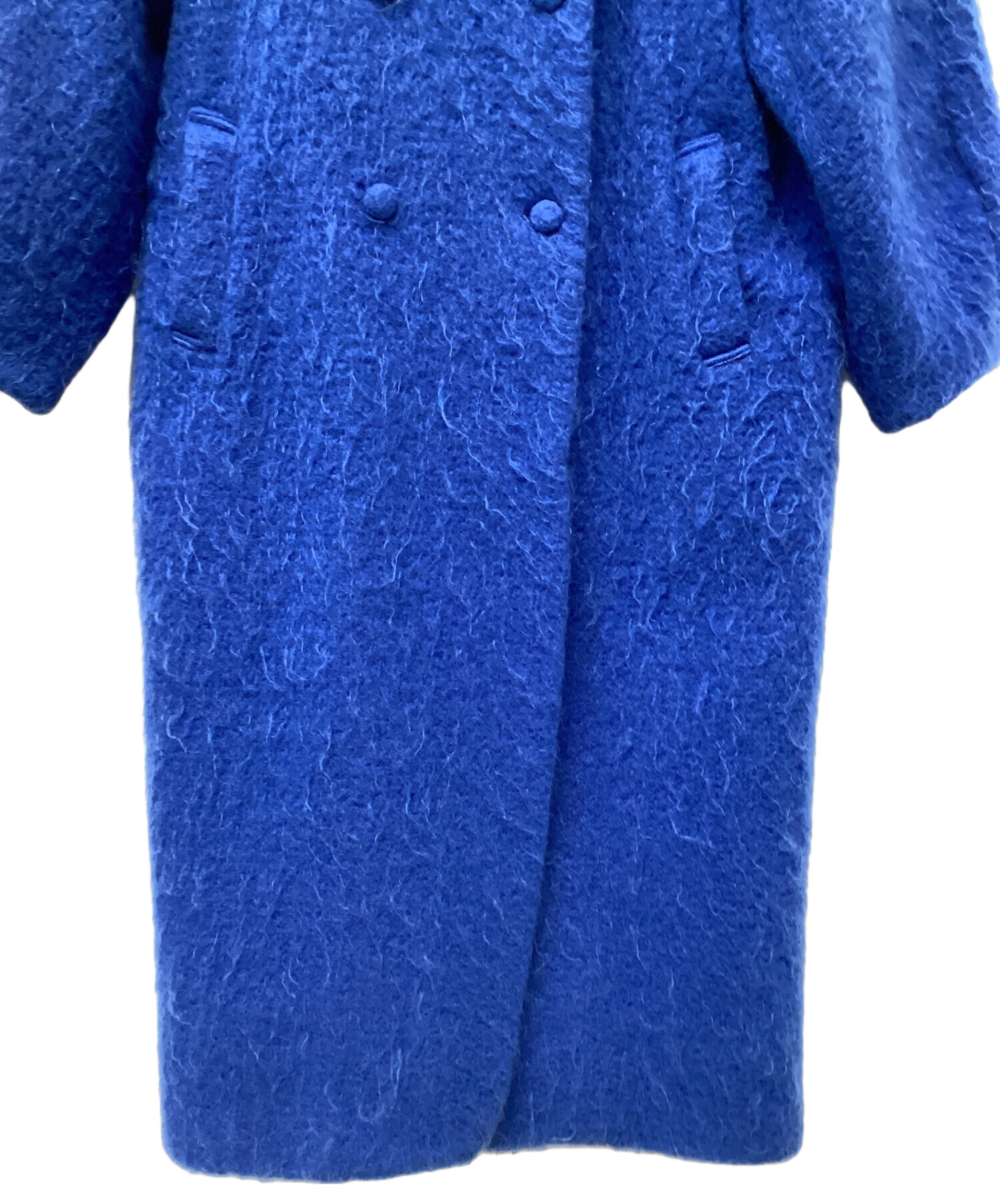 中古・古着通販】AMERI (アメリ) DEFORMATION COLLAR SHAGGY COAT