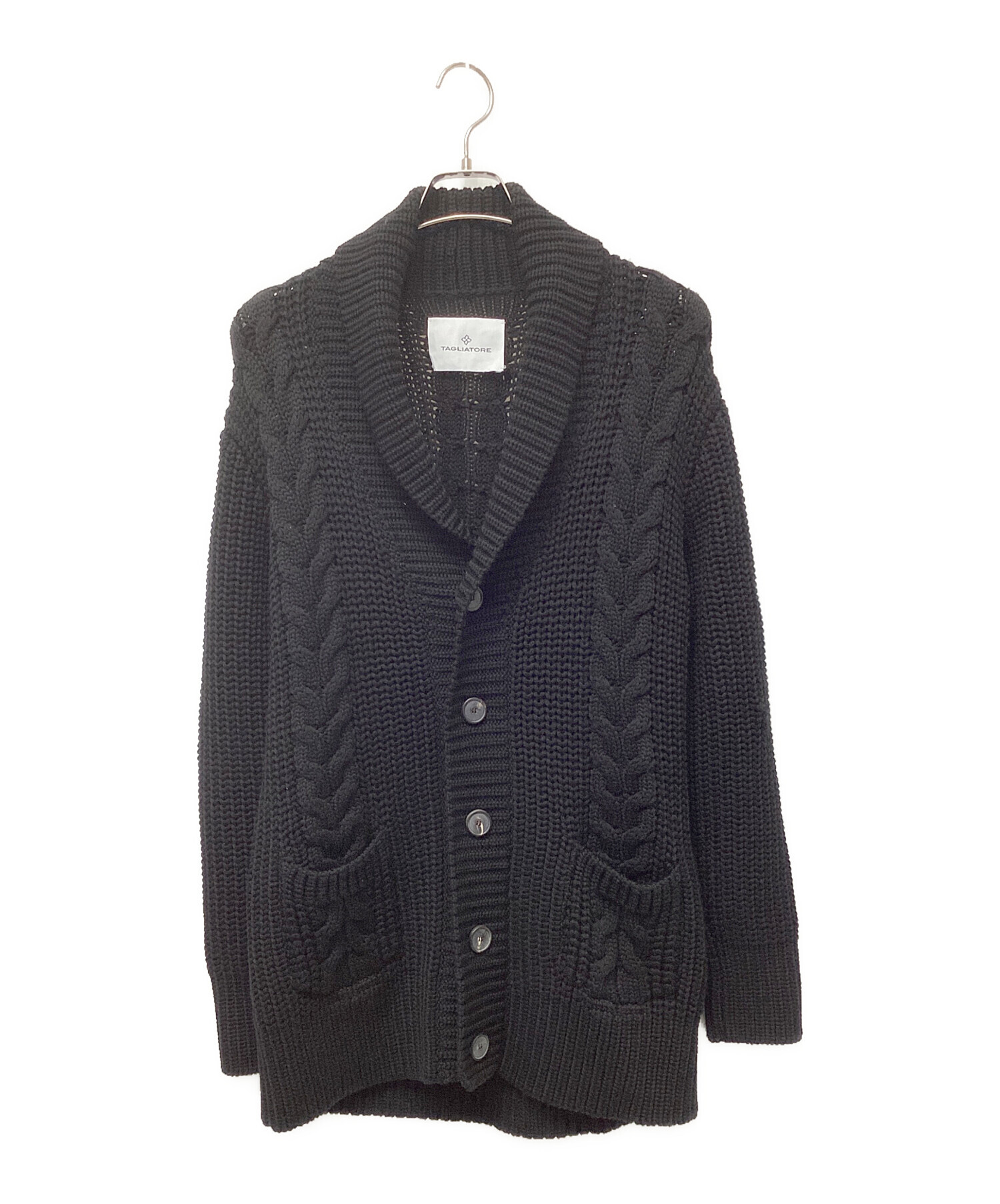 中古・古着通販】TAGLIATORE (タリアトーレ) ケーブル編みウール 