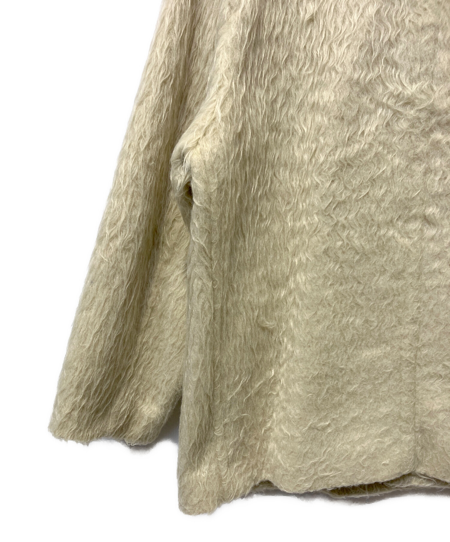 中古・古着通販】la peau de gem (ラポドゥジェム) shaggy middle coat