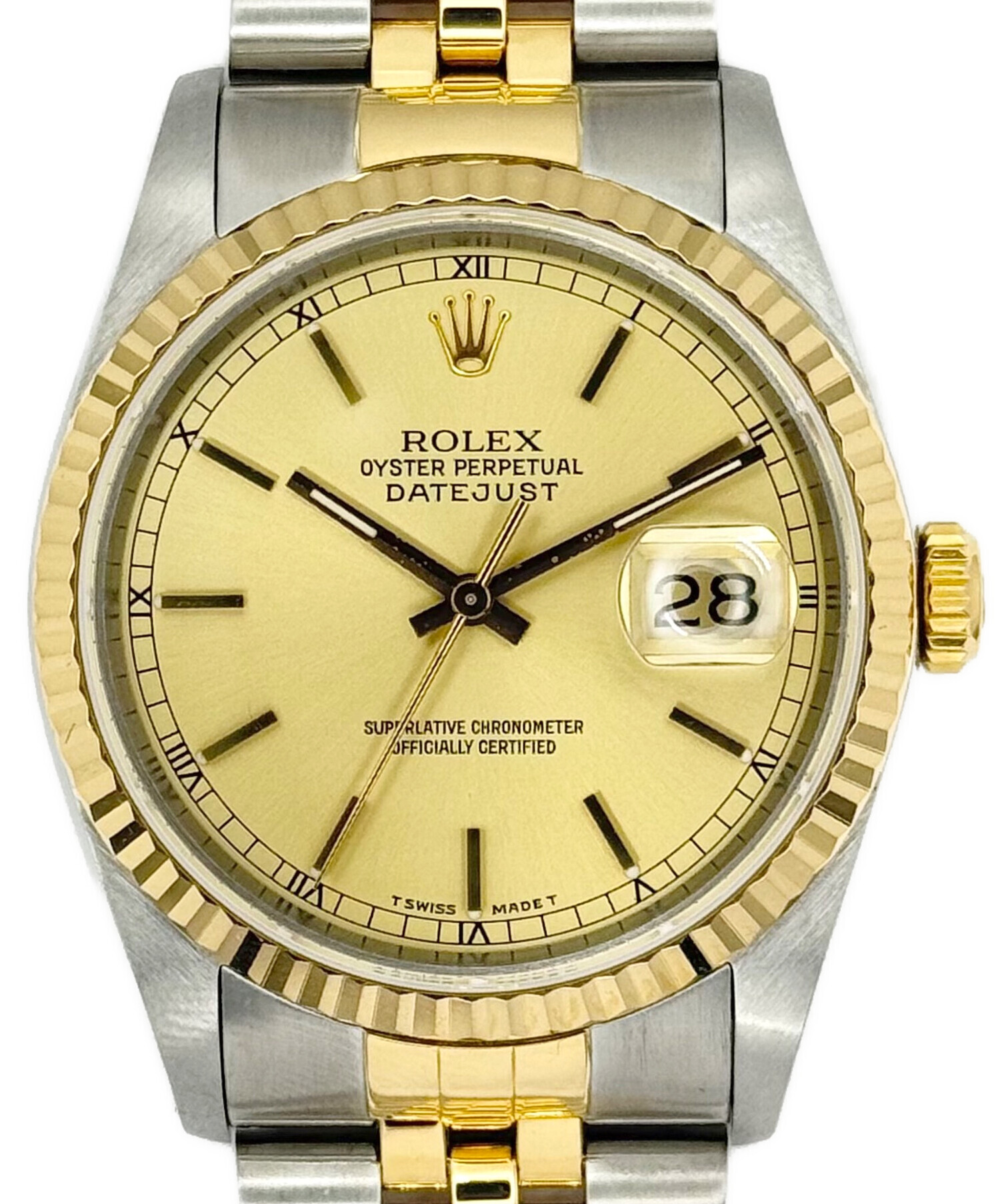 中古・古着通販】ROLEX (ロレックス) デイトジャスト 36 Ref.16233
