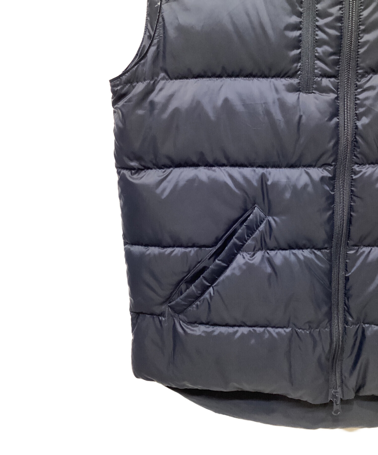 中古・古着通販】muta (ムータ) CROSS HEAT ダウンベスト ブラック