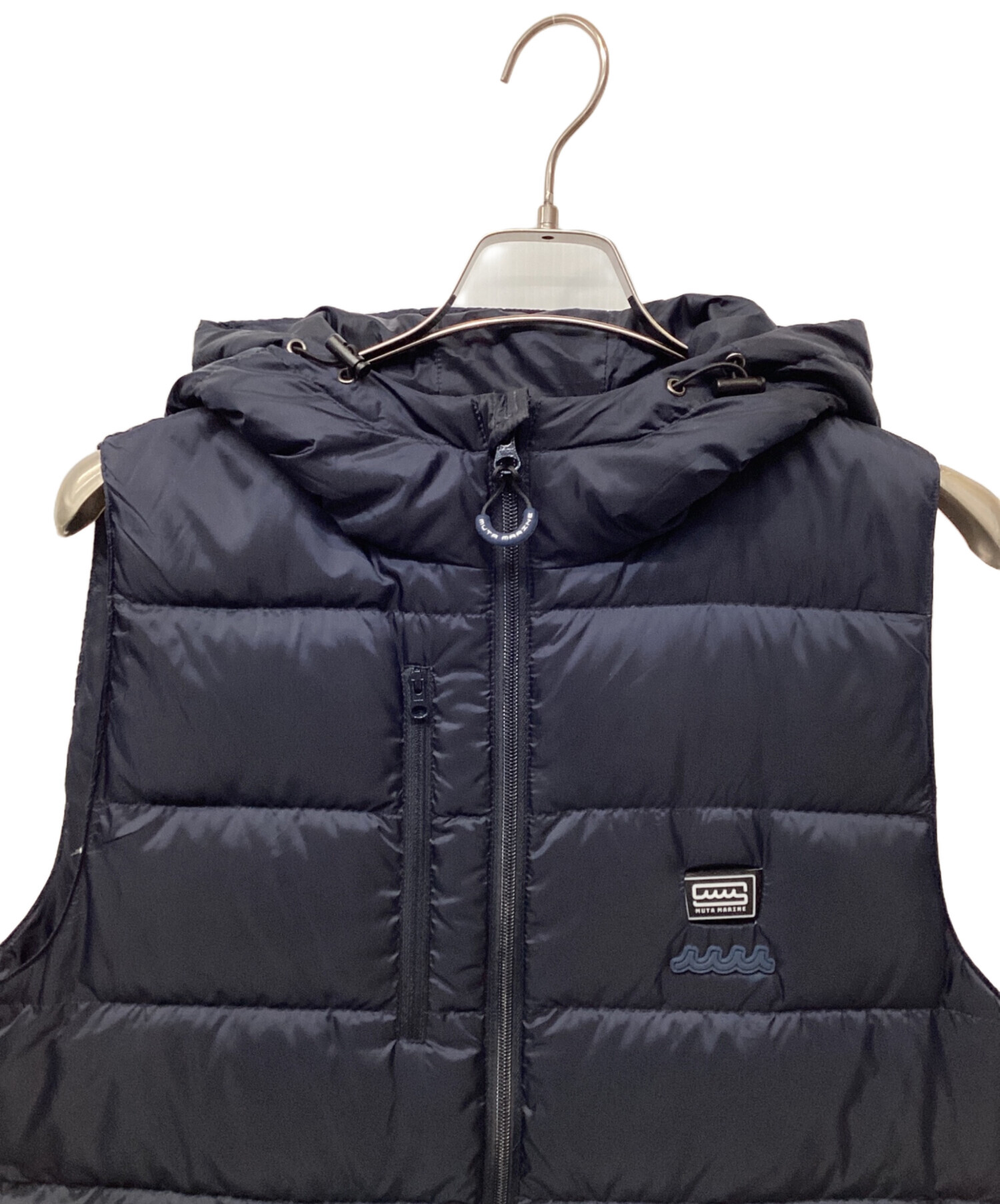 中古・古着通販】muta (ムータ) CROSS HEAT ダウンベスト ブラック