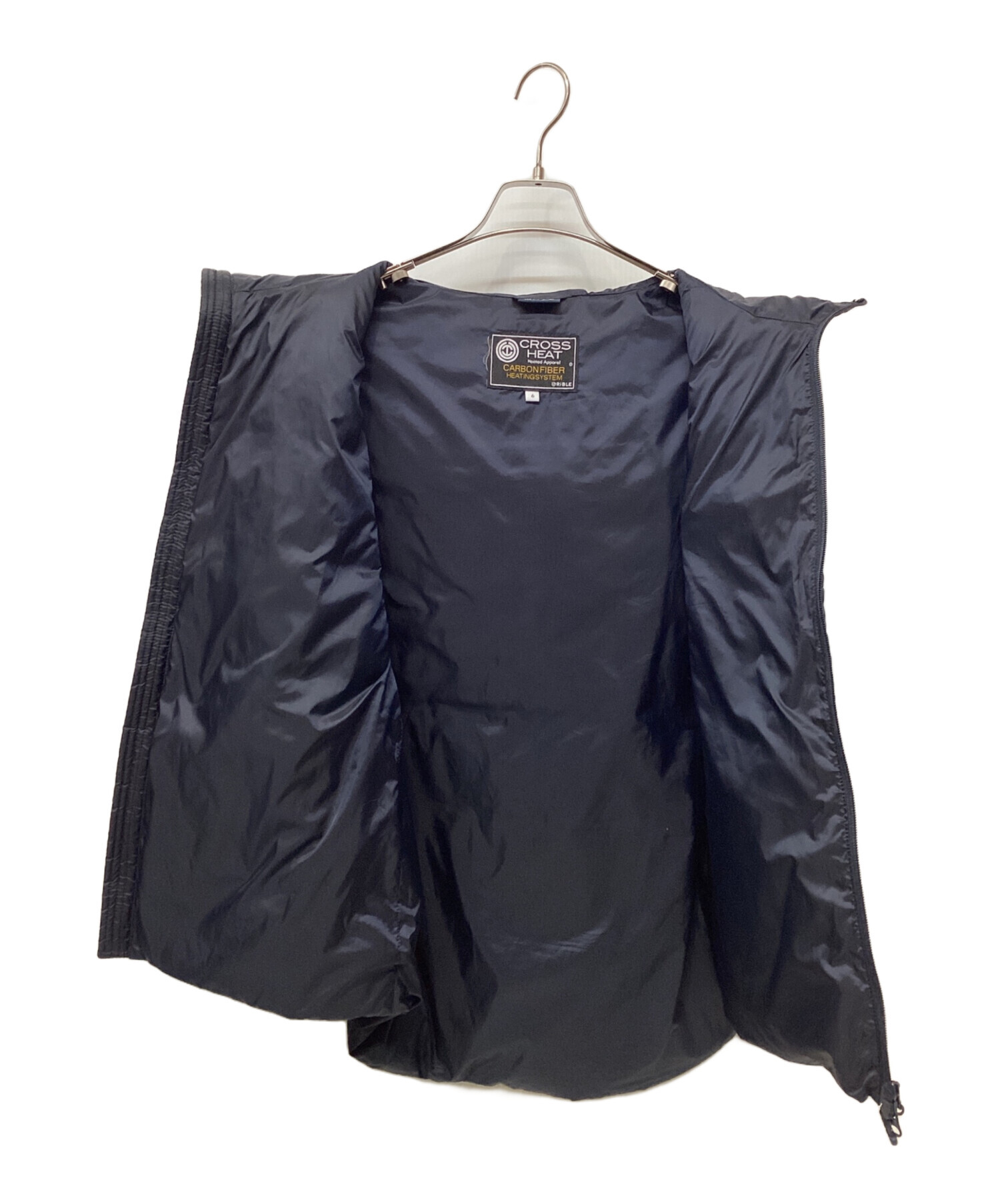 中古・古着通販】muta (ムータ) CROSS HEAT ダウンベスト ブラック