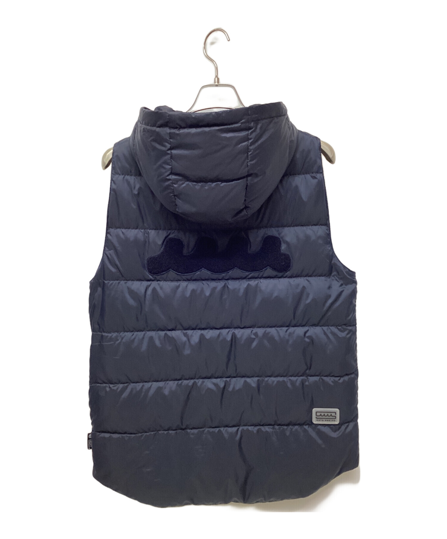 中古・古着通販】muta (ムータ) CROSS HEAT ダウンベスト ブラック