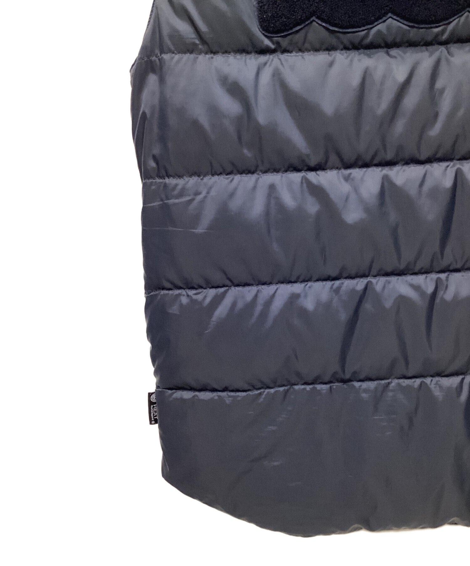 中古・古着通販】muta (ムータ) CROSS HEAT ダウンベスト ブラック