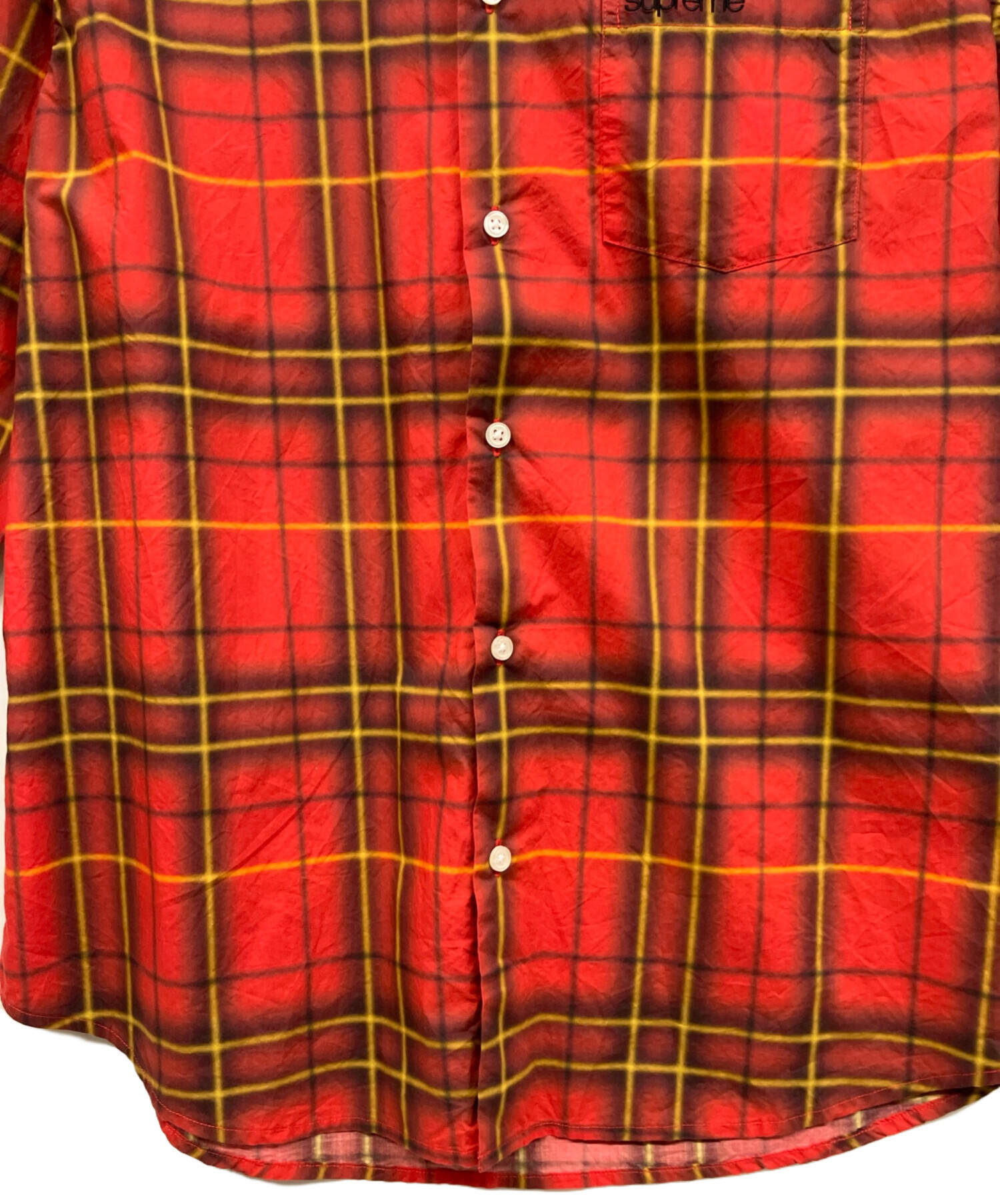 中古・古着通販】Supreme (シュプリーム) 21SS Spray Tartan Shirt