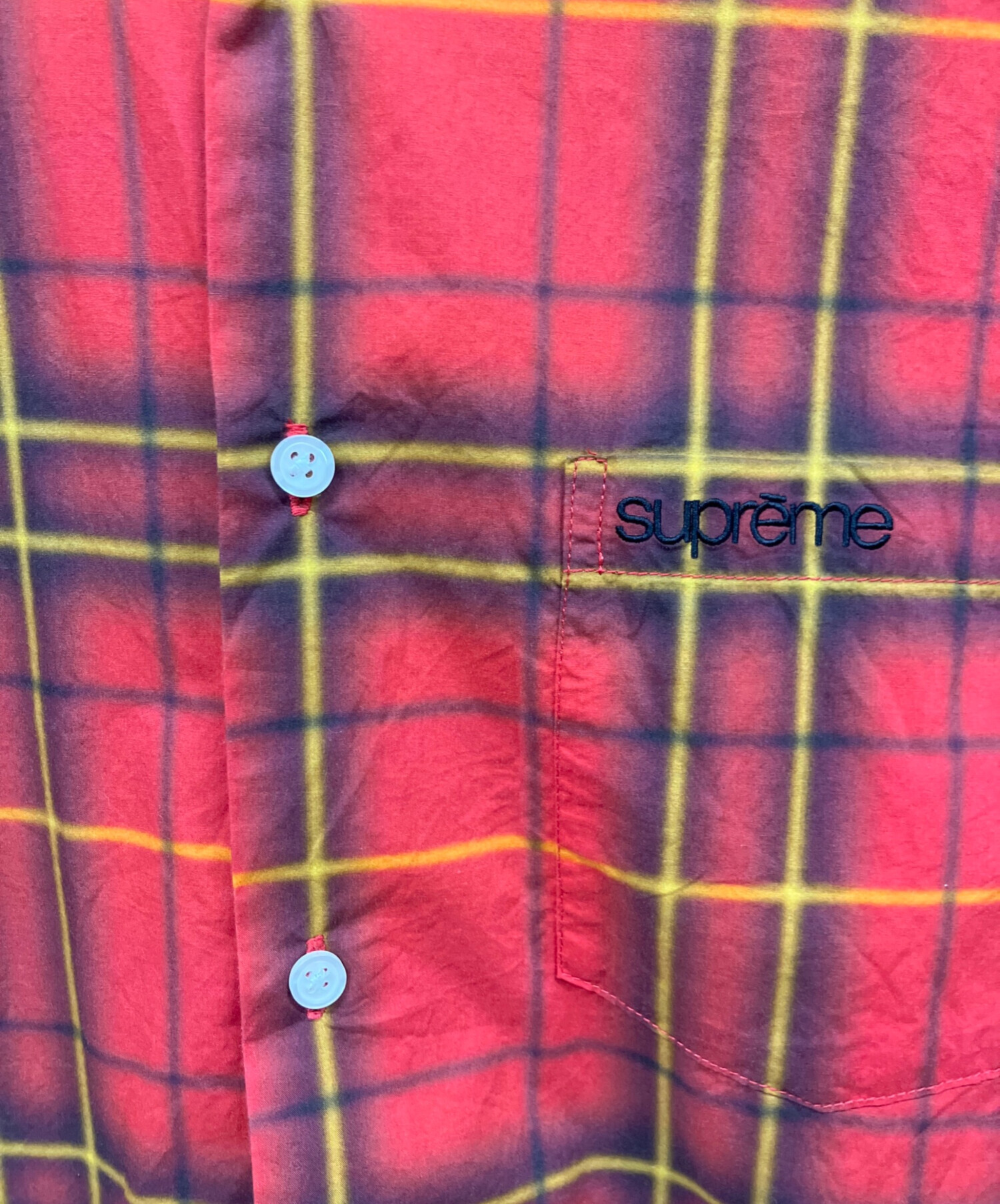 中古・古着通販】Supreme (シュプリーム) 21SS Spray Tartan Shirt