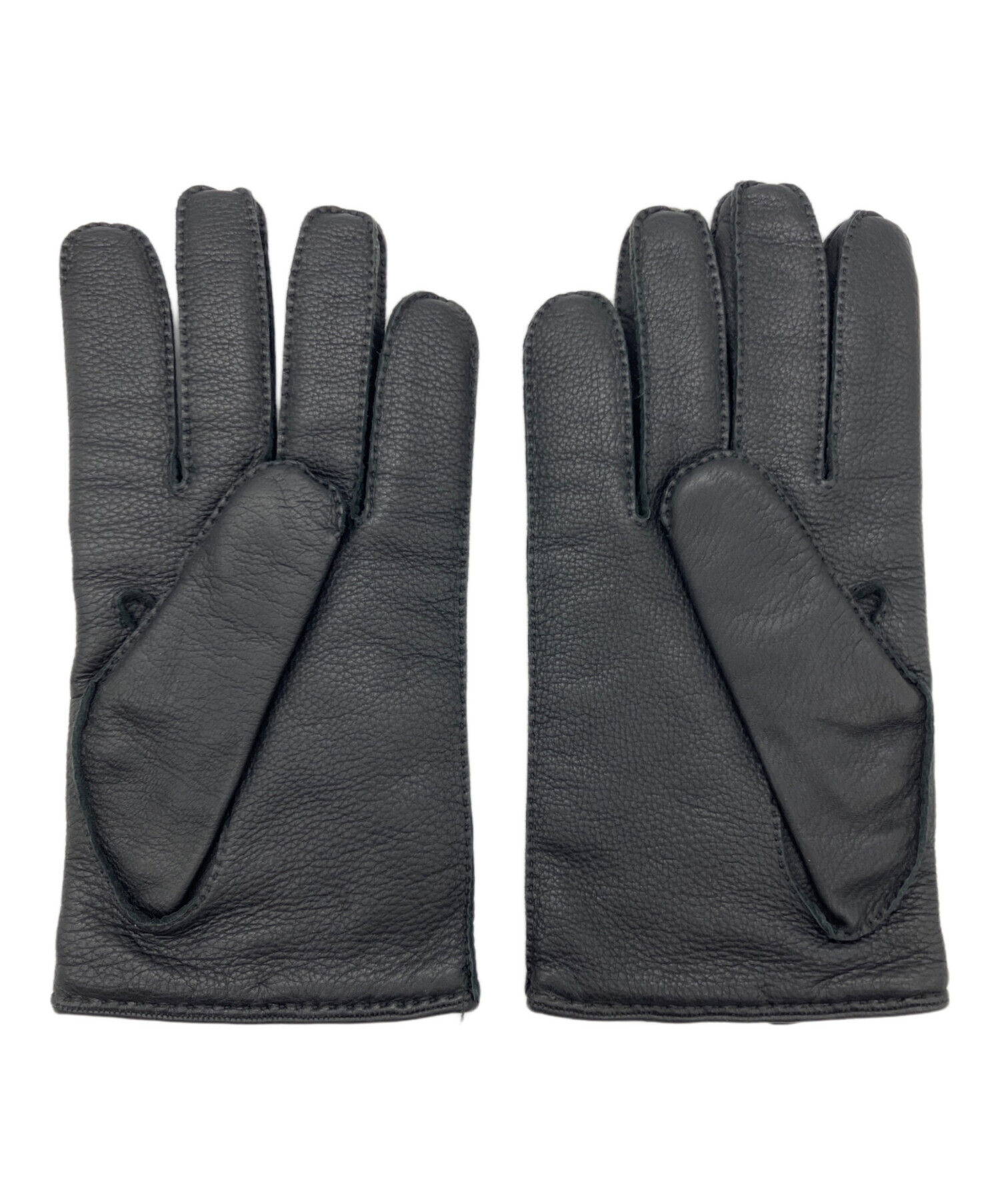 未使用エルメス　メンズレザー手袋8½ HERMES レザー手袋 8.5 中古・古着通販】HERMES (エルメス) Hロゴ