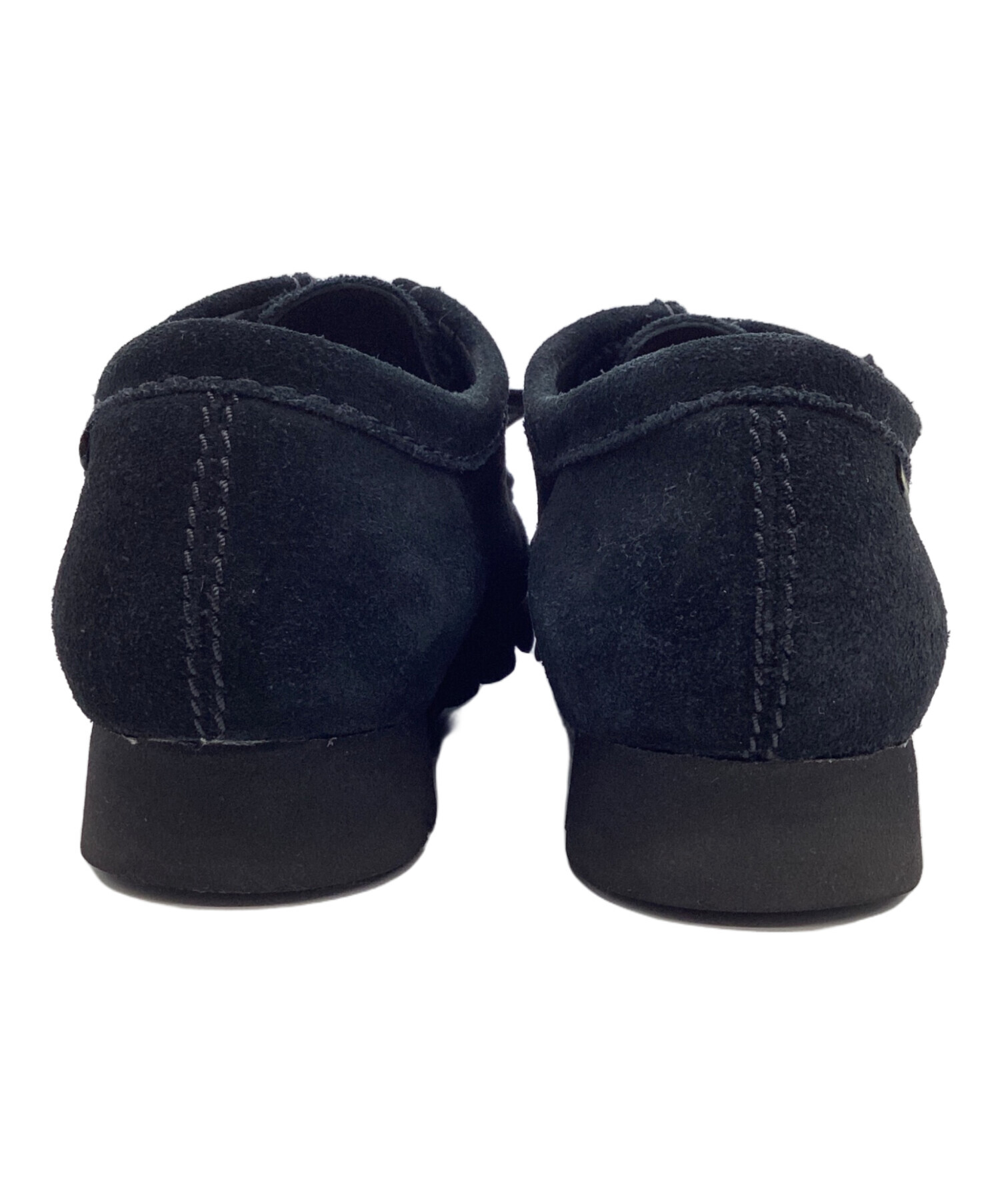中古・古着通販】CLARKS (クラークス) ワラビーブーツ ブラック サイズ 