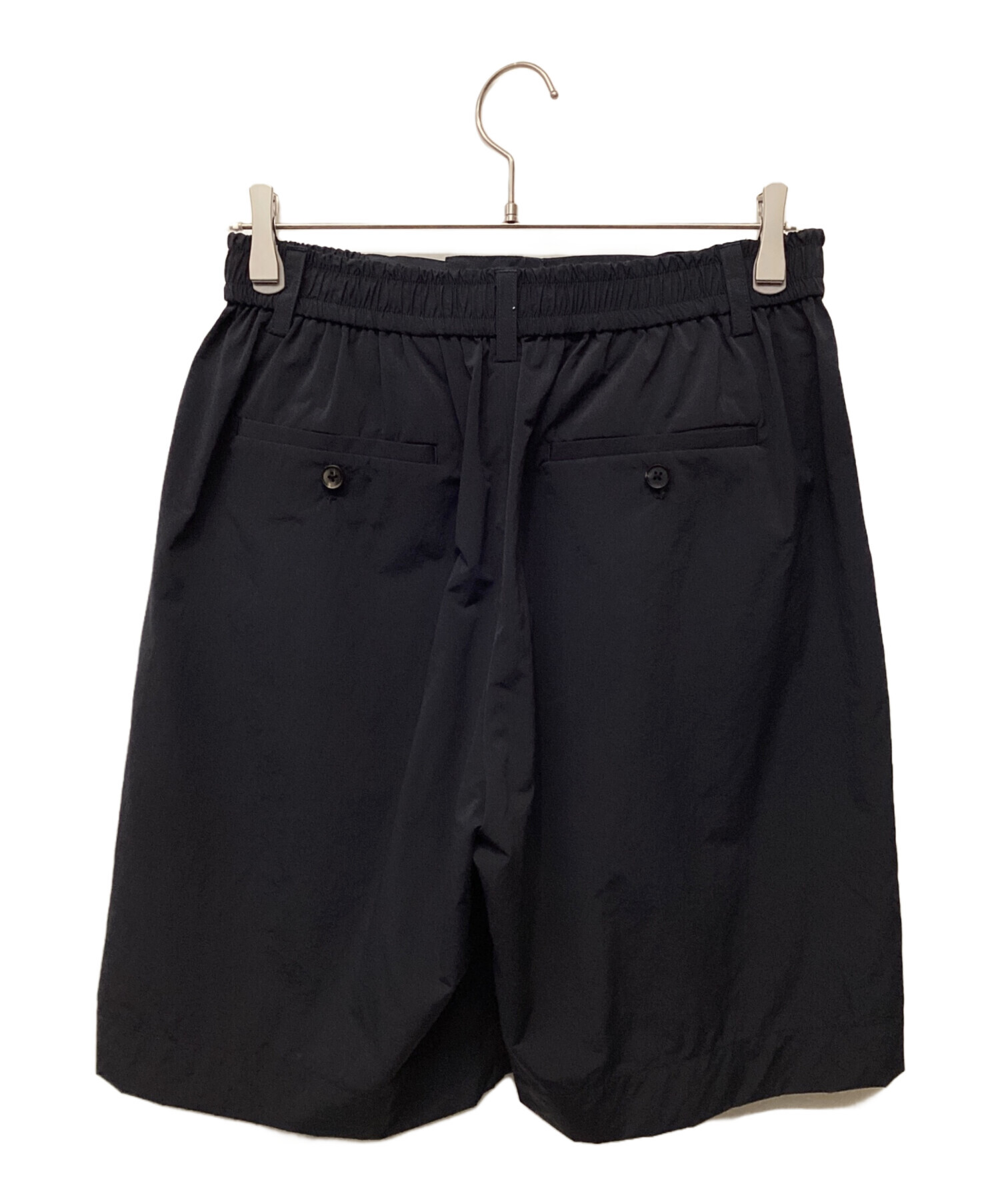 中古・古着通販】stein (シュタイン) ショートナイロンパンツ ブラック 