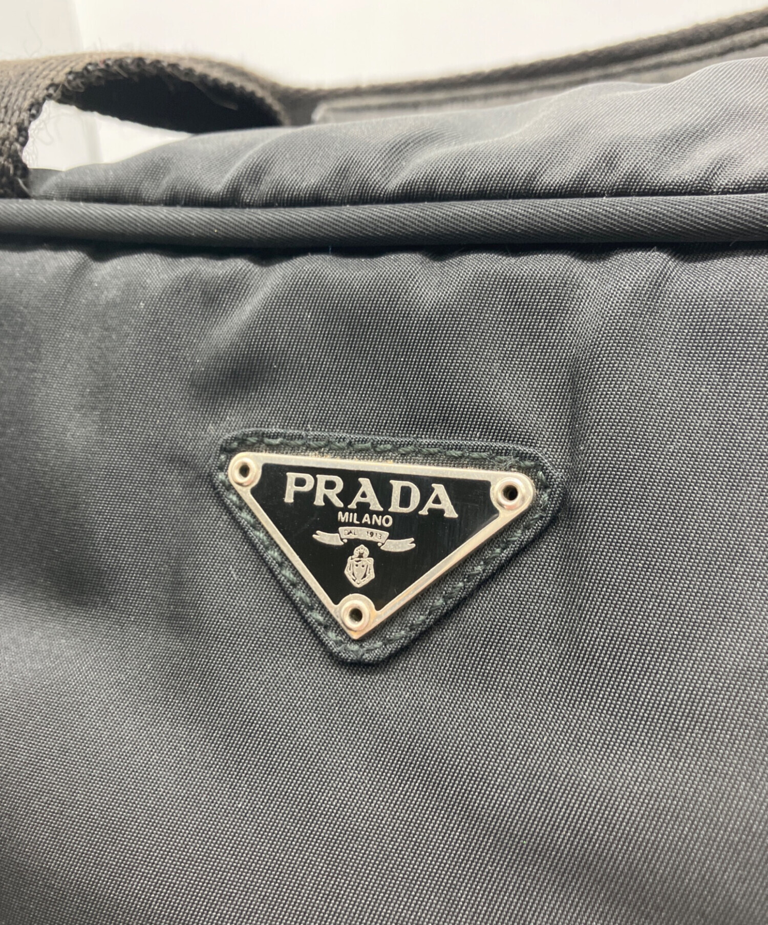中古・古着通販】PRADA (プラダ) ナイロンバッグ ブラック｜ブランド