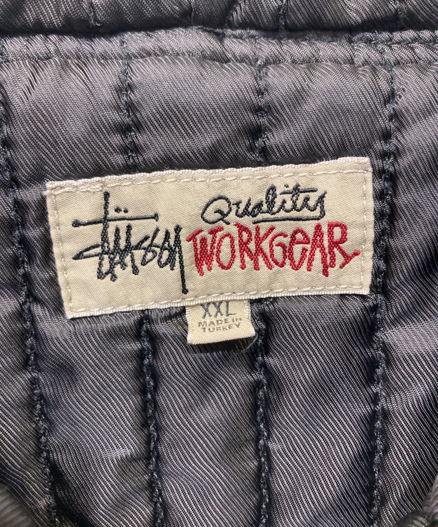中古・古着通販】stussy (ステューシー) WORK JACKET INSULATED CANVAS 