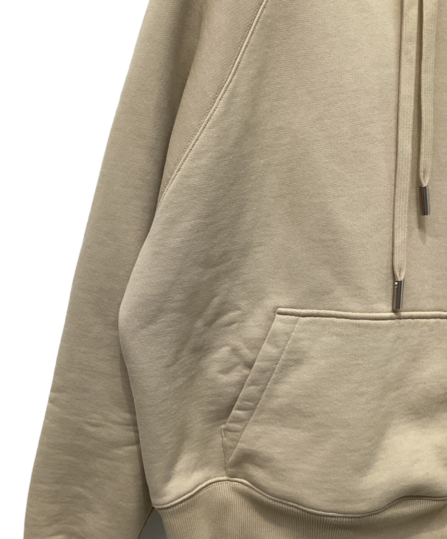 中古・古着通販】AMI PARIS (アミ パリ) AMI ロゴパーカー ベージュ