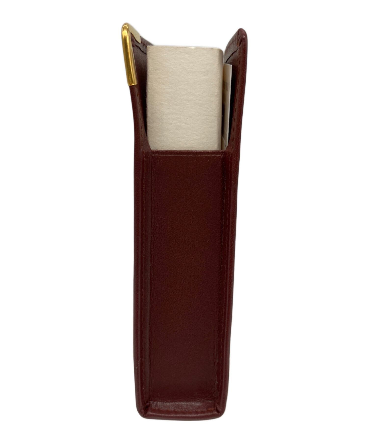 中古・古着通販】Cartier (カルティエ) シガレットケース ボルドー