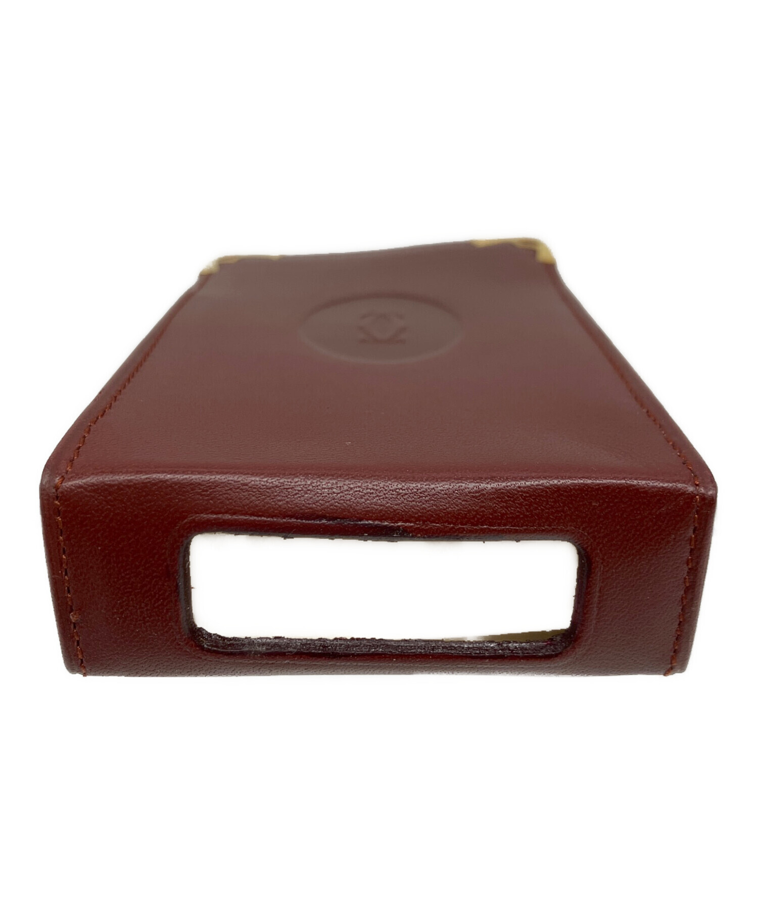 中古・古着通販】Cartier (カルティエ) シガレットケース ボルドー