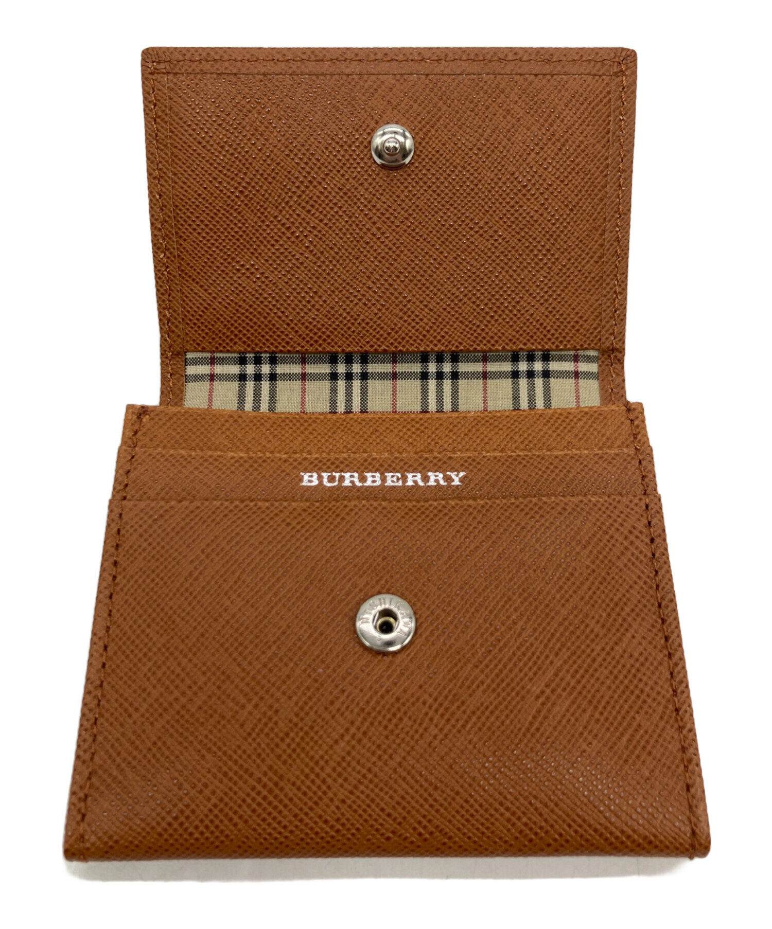中古・古着通販】BURBERRY (バーバリー) コインケース ブラウン