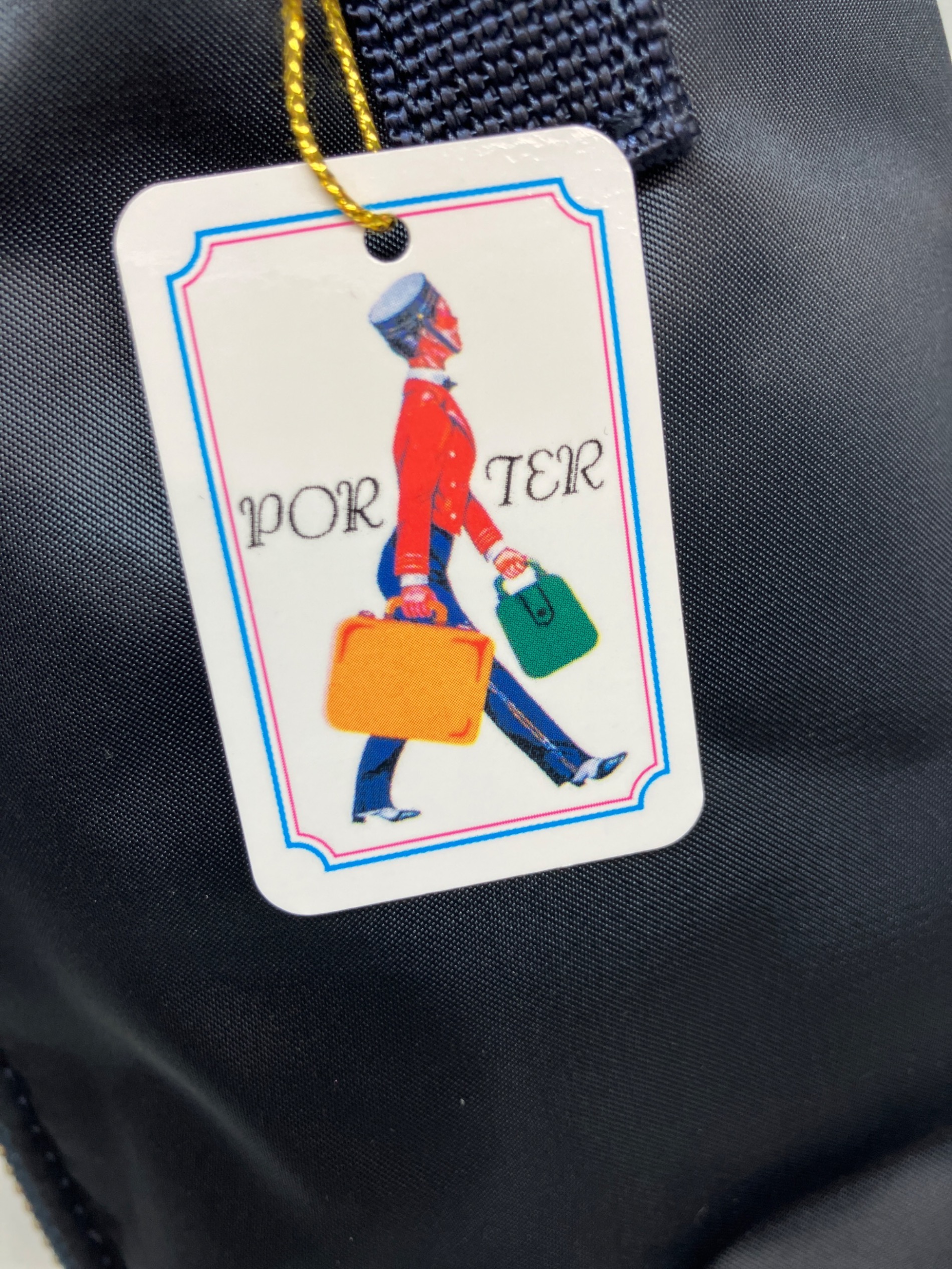中古・古着通販】PORTER (ポーター) BONSAC MINI ネイビー 未使用品