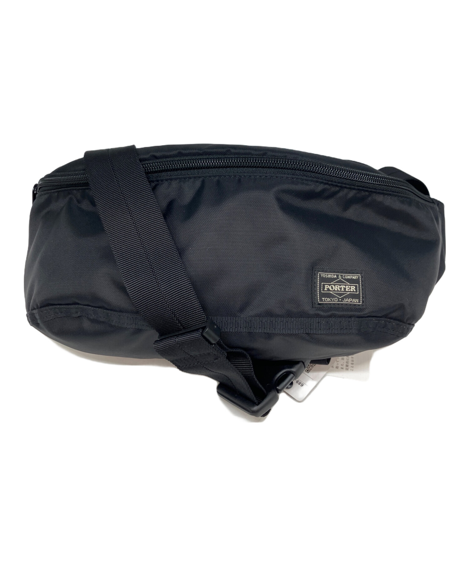 中古・古着通販】PORTER (ポーター) WAIST BAG ブラック 未使用品