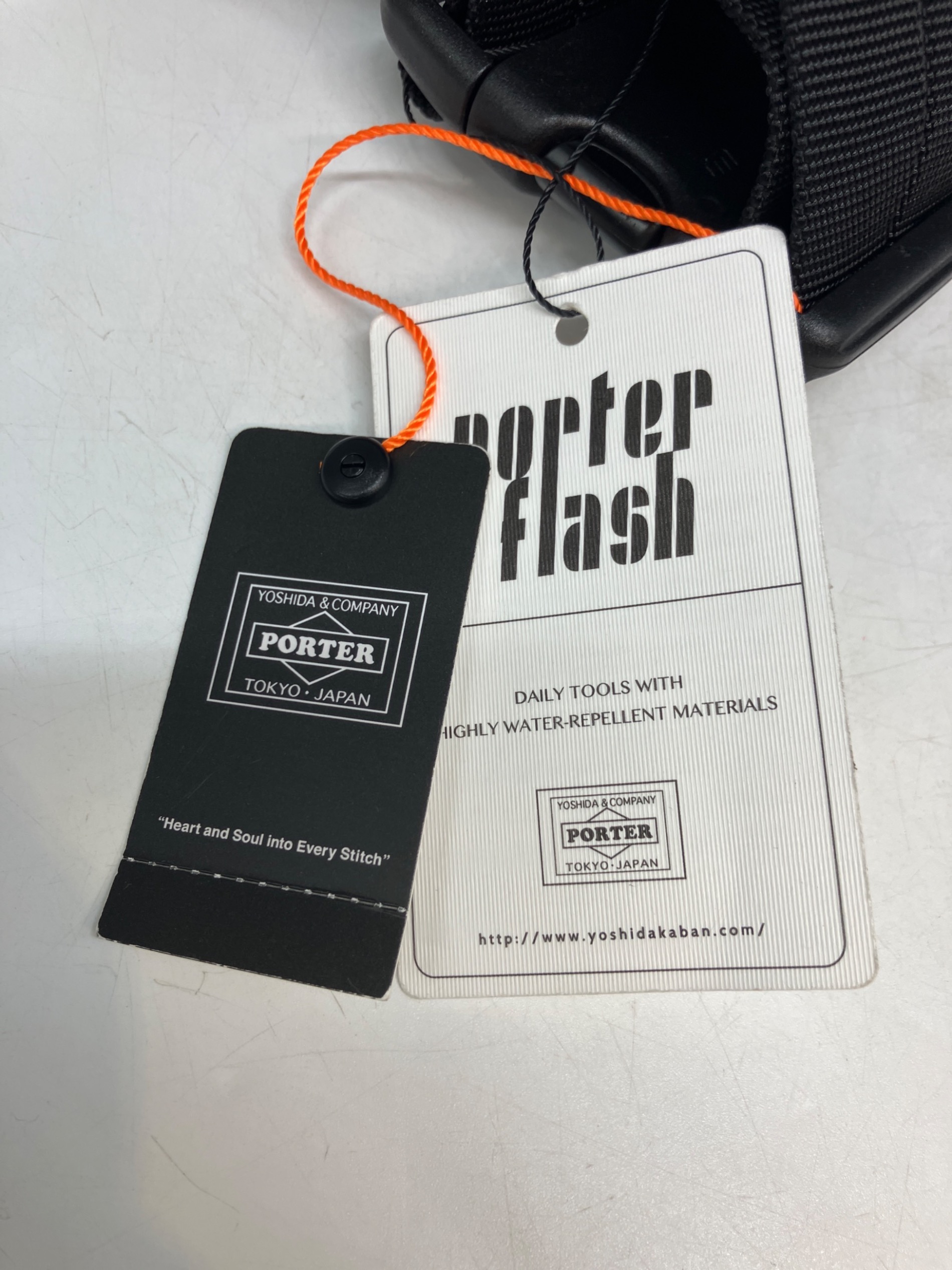 中古・古着通販】PORTER (ポーター) WAIST BAG ブラック 未使用品